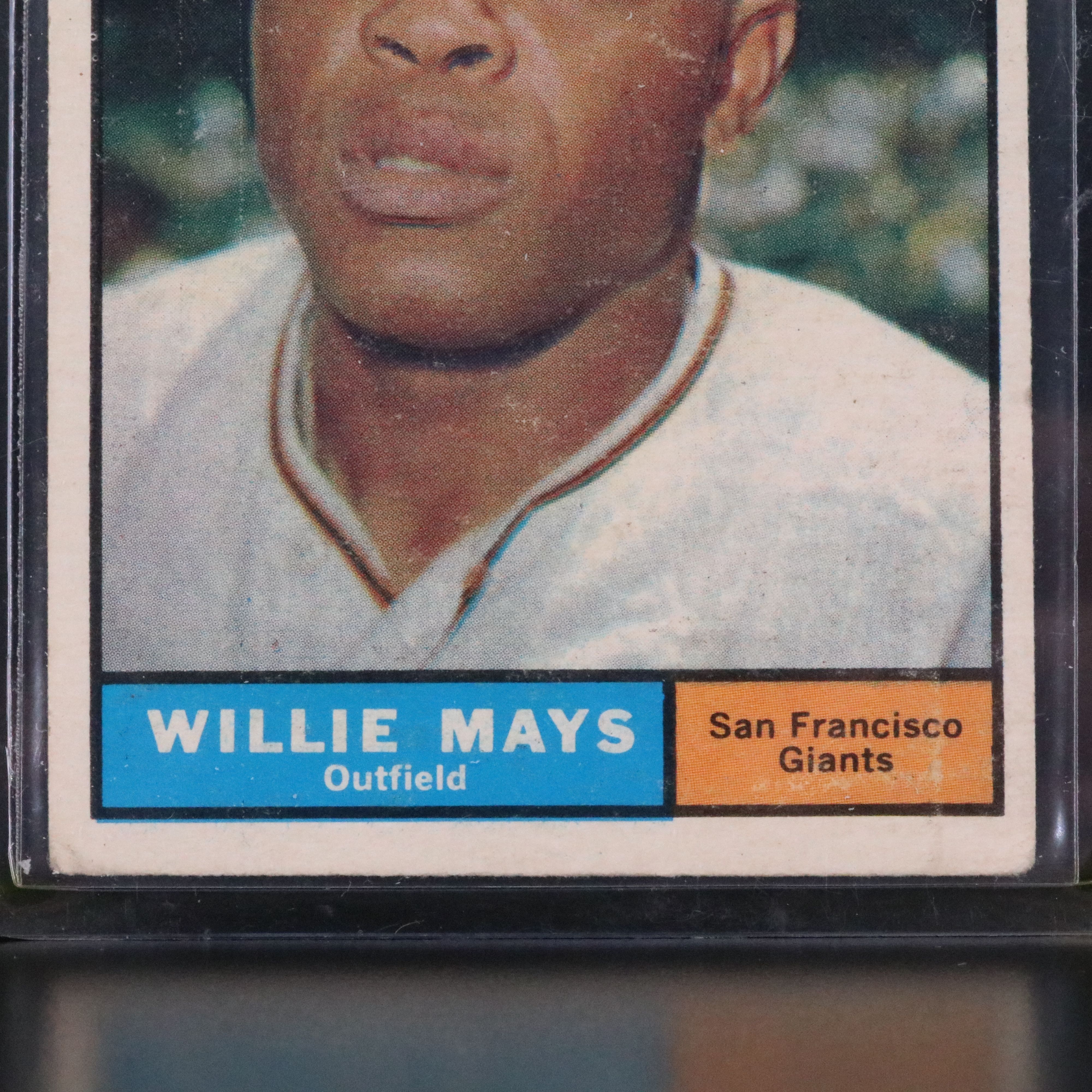 1961 Topps Willie Mays San Francisco Giants Baseball Card