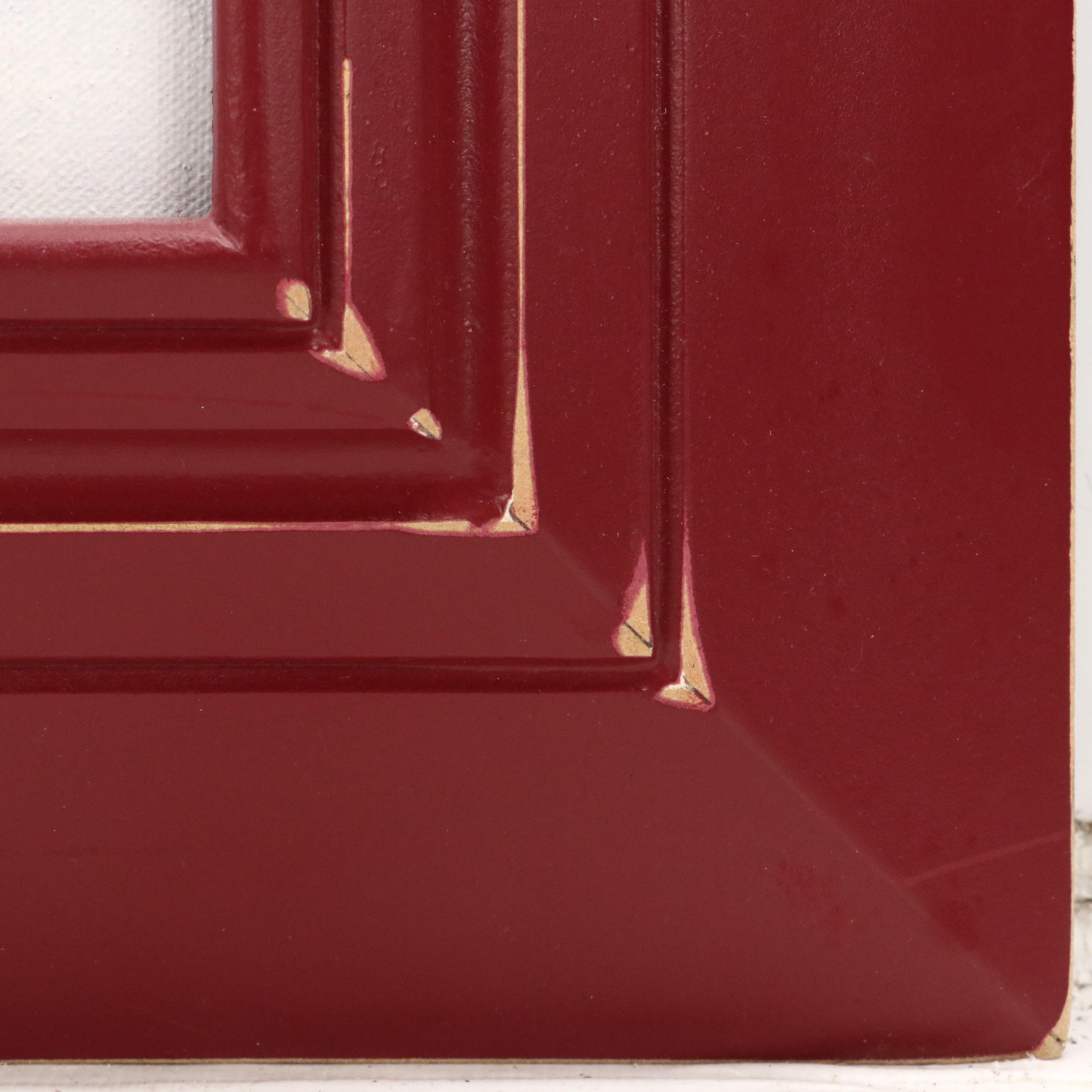 Reesa Qualia Stylized Acrylic Painting "Bi-Plane," 21st Century