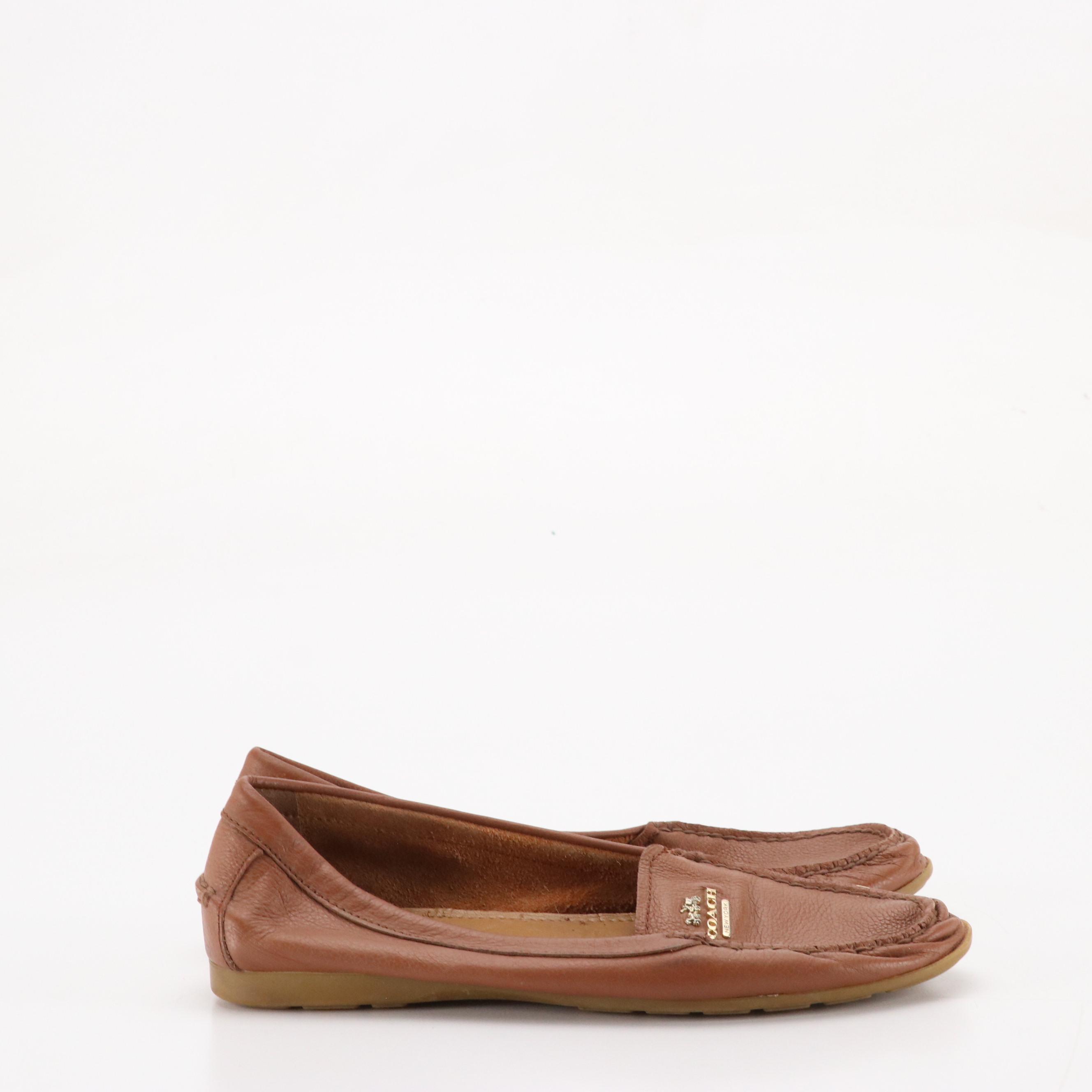 Coach Opal Leather Loafers, Marc Joseph Grand St Exotic Moccasin & Birdies Mules
