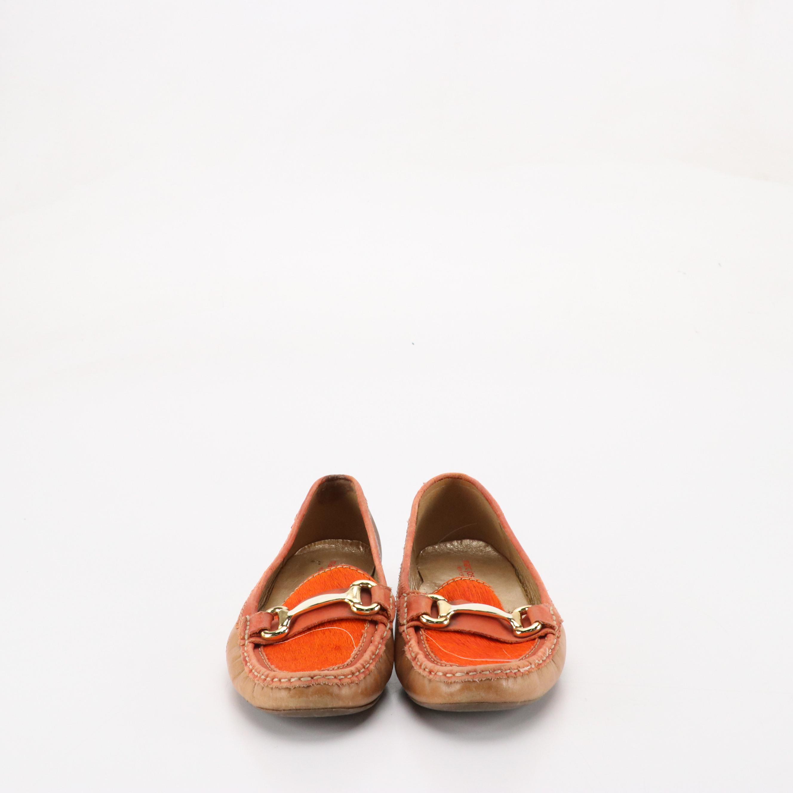 Coach Opal Leather Loafers, Marc Joseph Grand St Exotic Moccasin & Birdies Mules