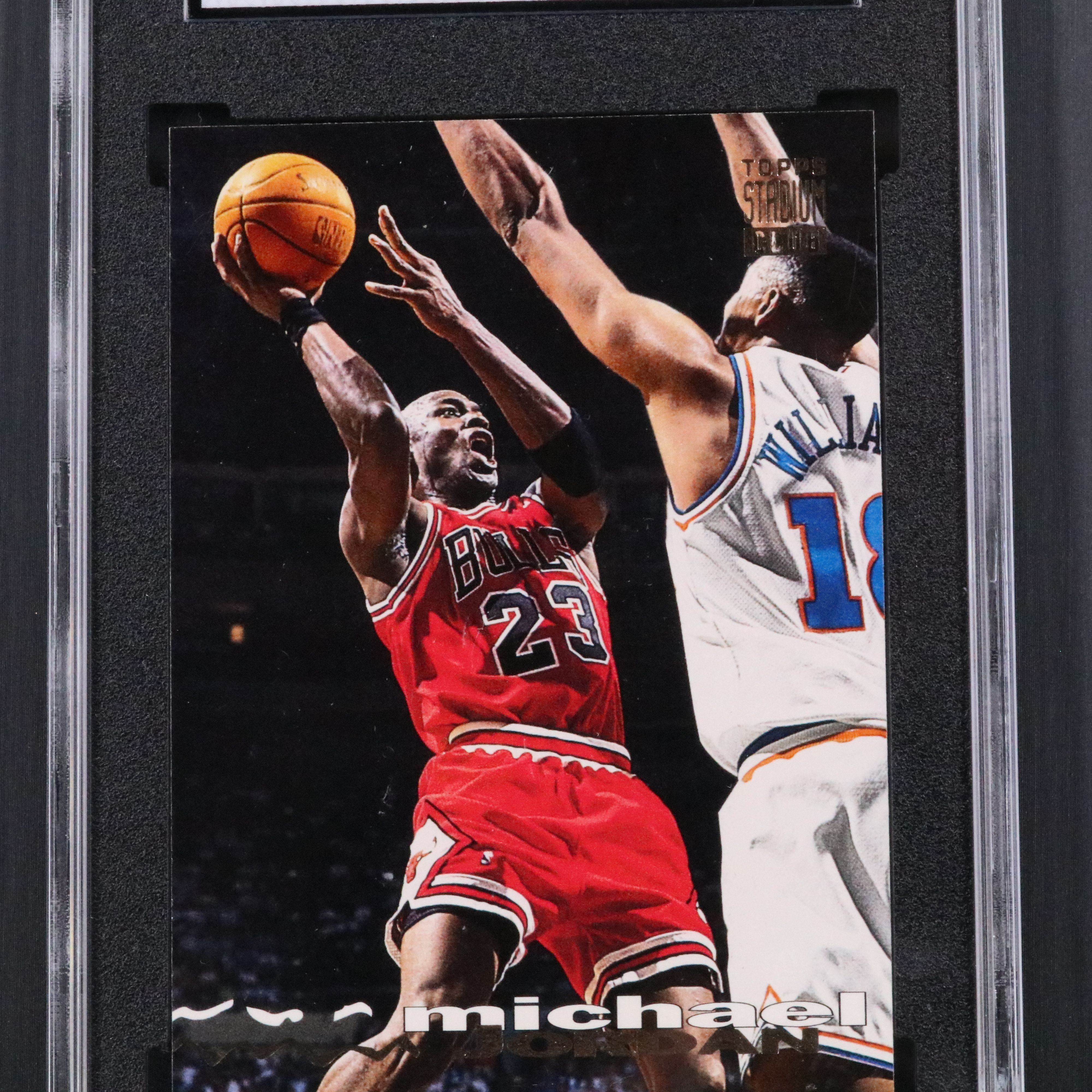 1993-94 Stadium Club Michael Jordan Chicago Bulls Basketball Card Graded SGC 9