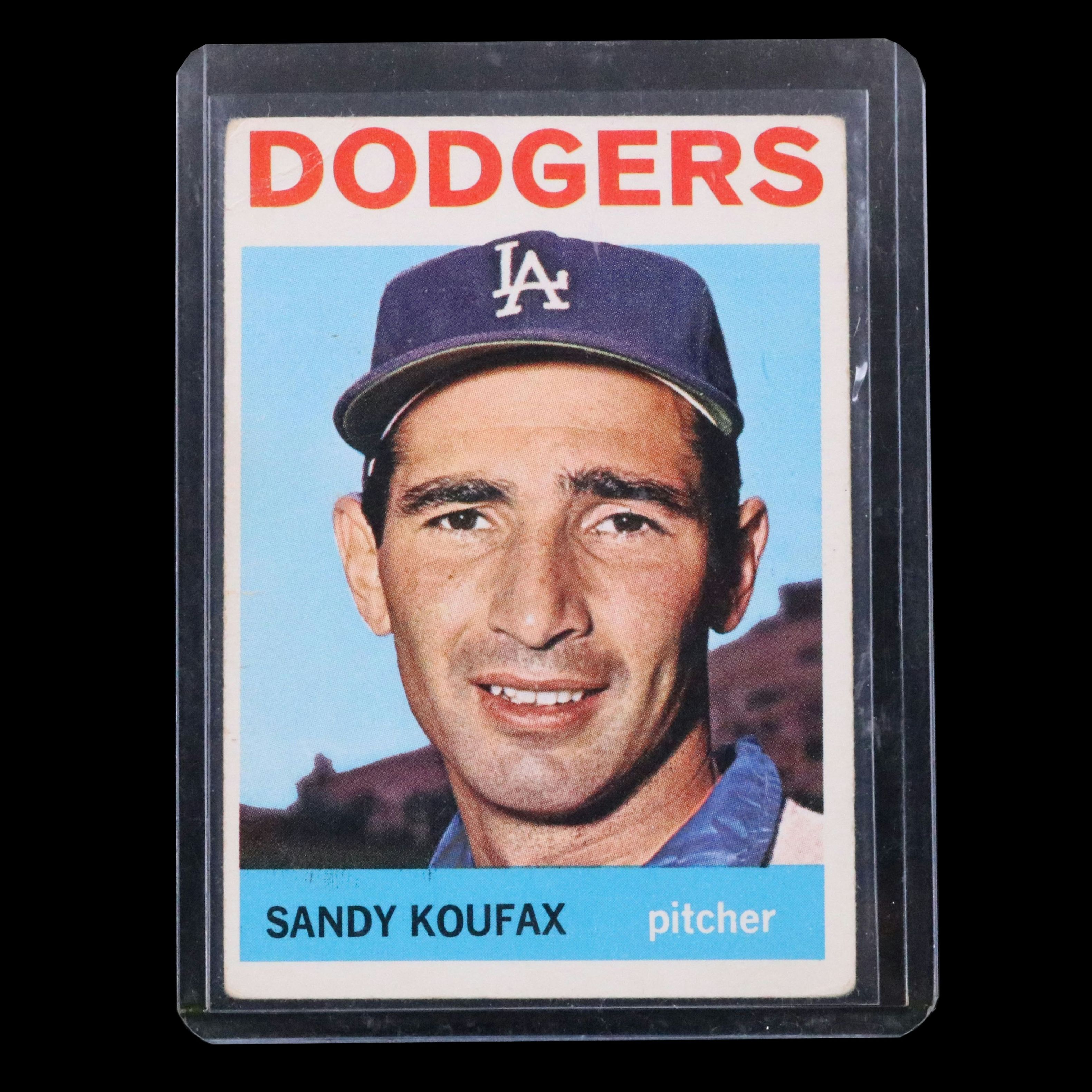 1964 Topps Sandy Koufax Los Angeles Dodgers Baseball Card