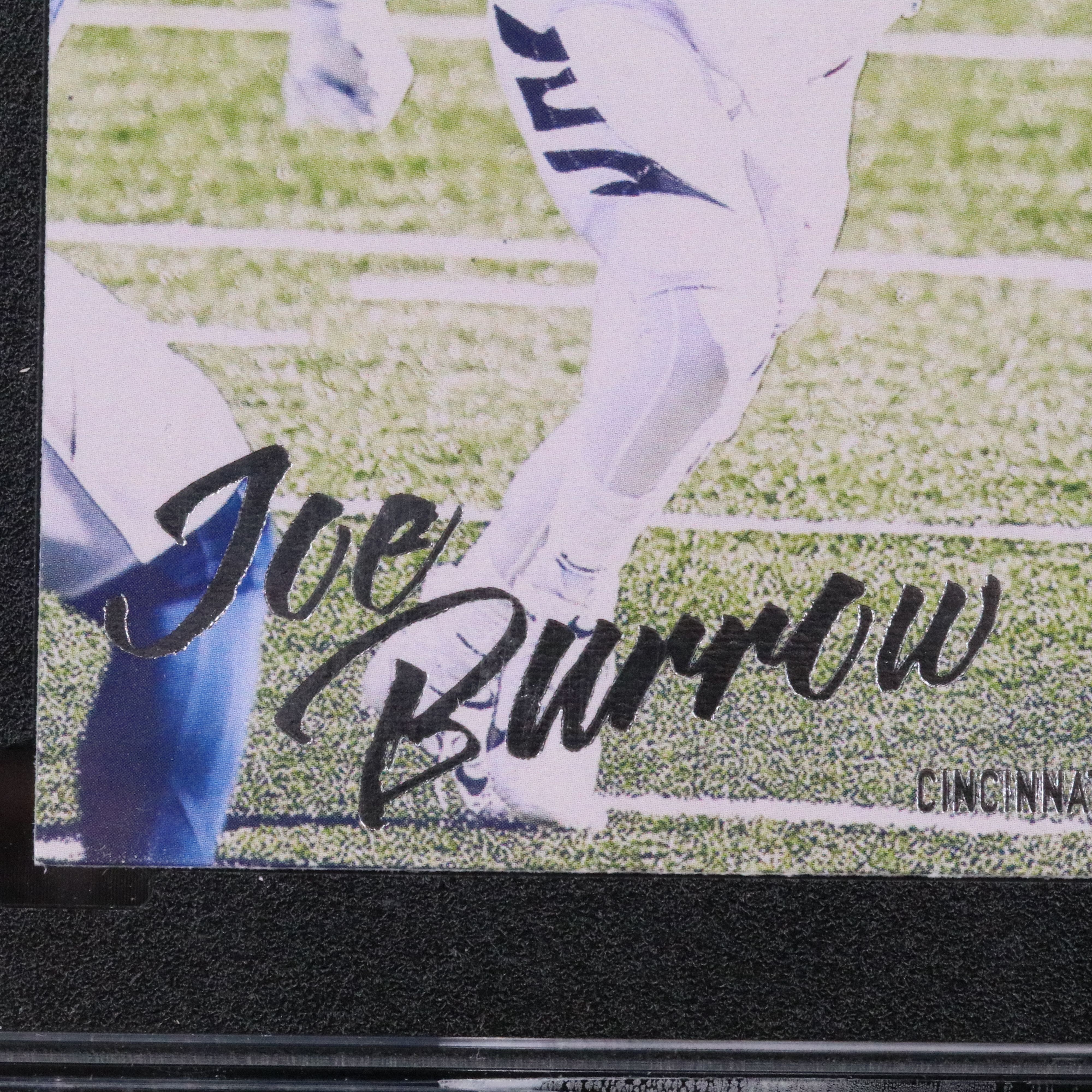 2020 Panini Chronicles Joe Burrow Luminance Rookie Football Card Graded SGC 10