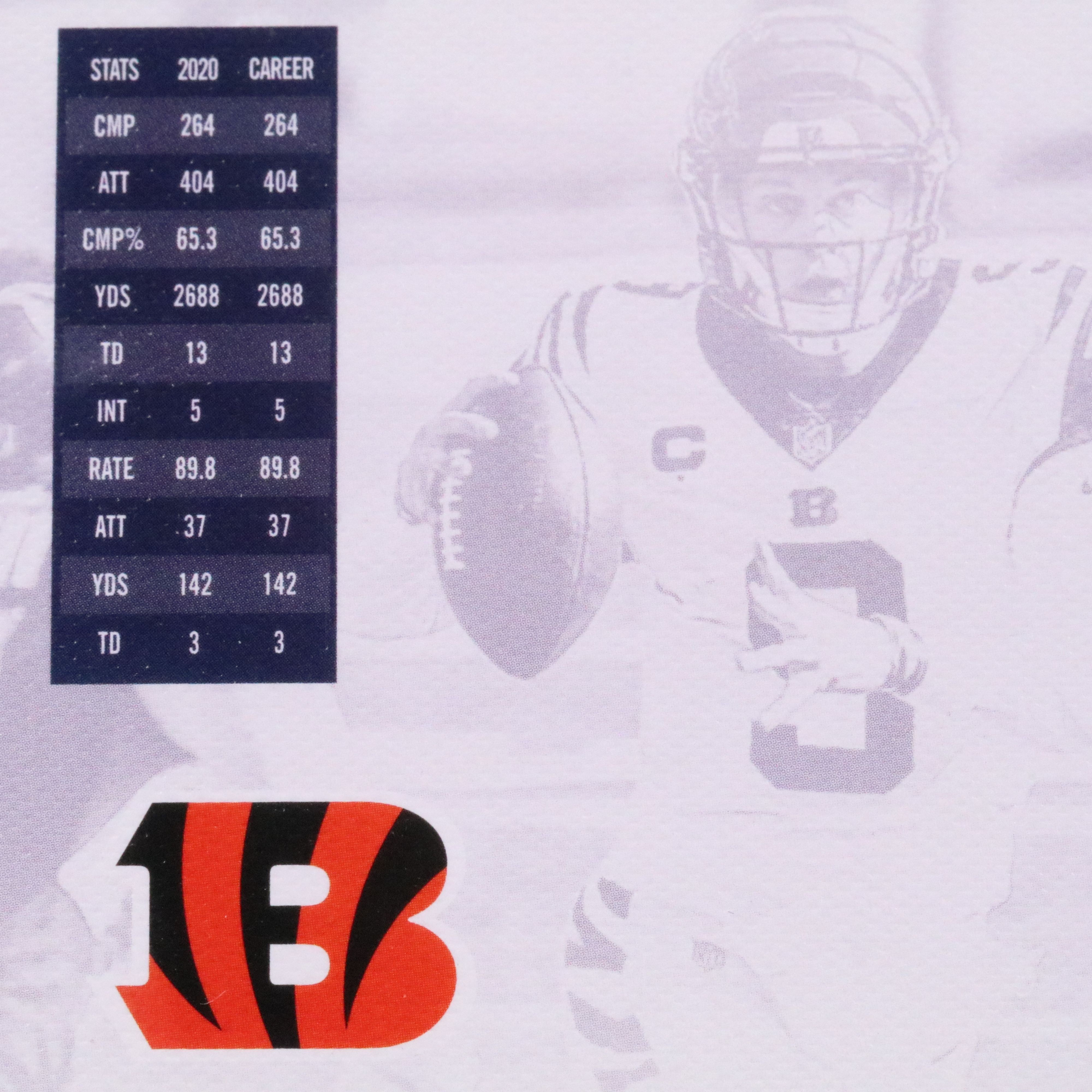 2020 Panini Chronicles Joe Burrow Luminance Rookie Football Card Graded SGC 10