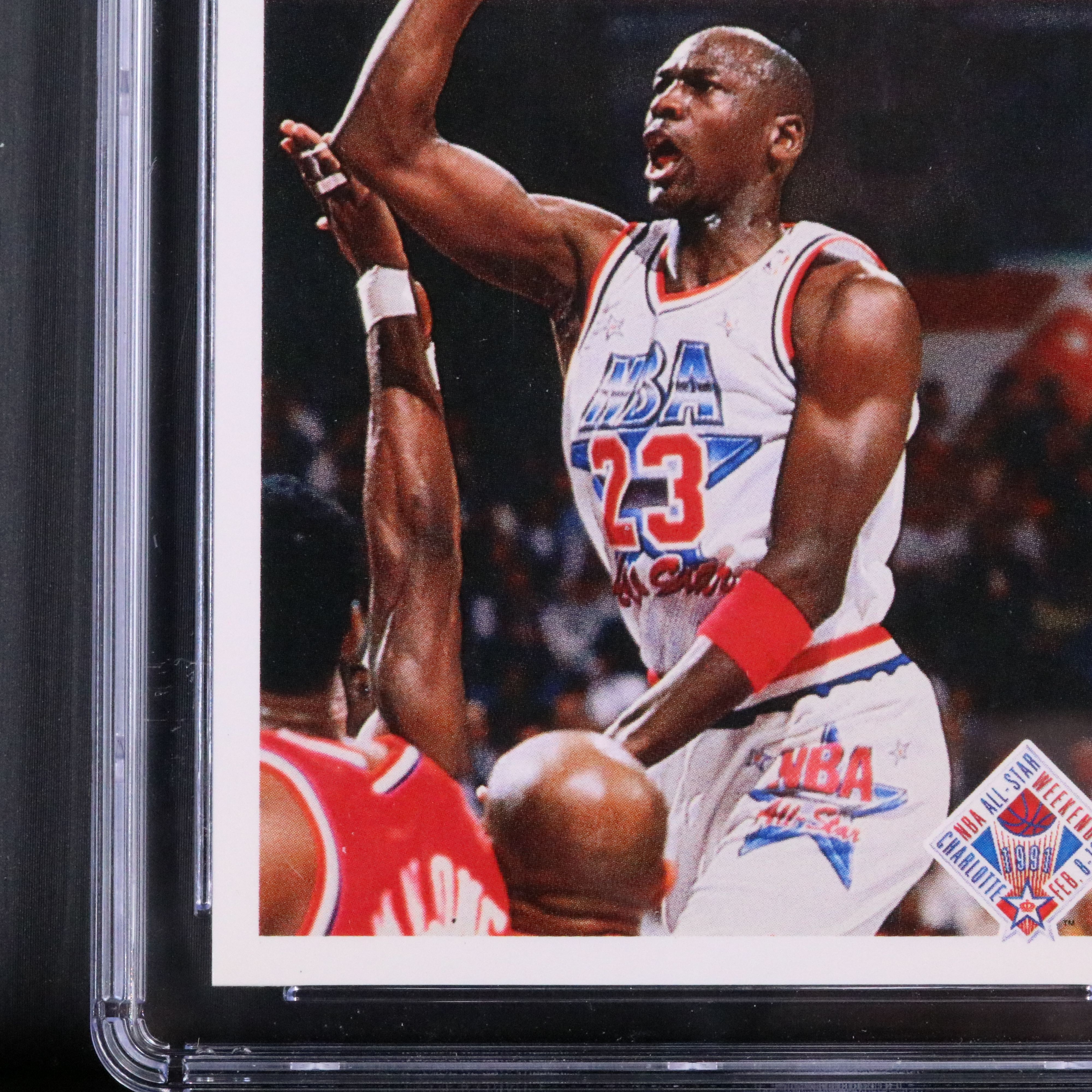 1991-92 Upper Deck Michael Jordan All-Star Basketball Card Graded CSG 9