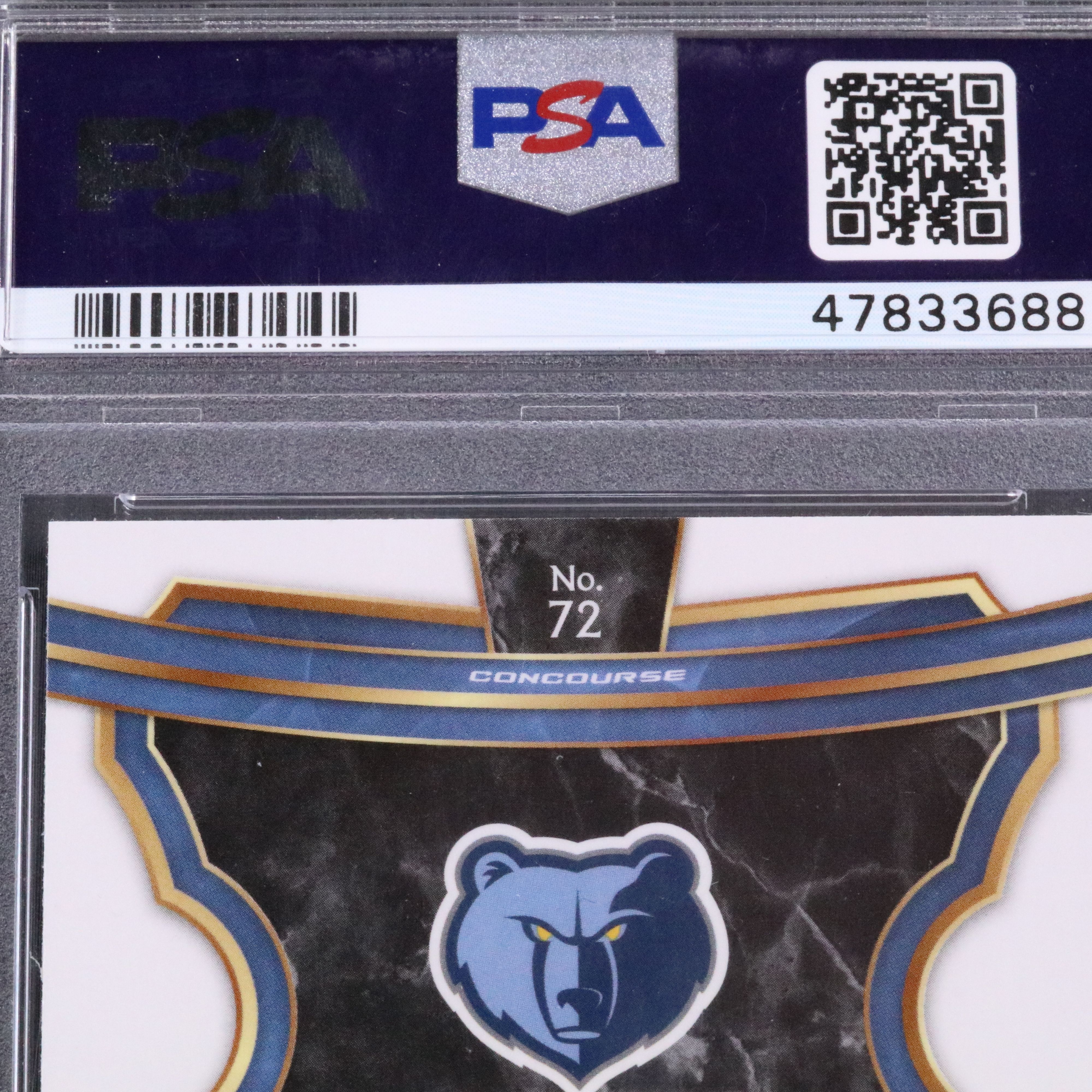 2019 Select Ja Morant Memphis Grizzlies Rookie Basketball Card Graded PSA 10