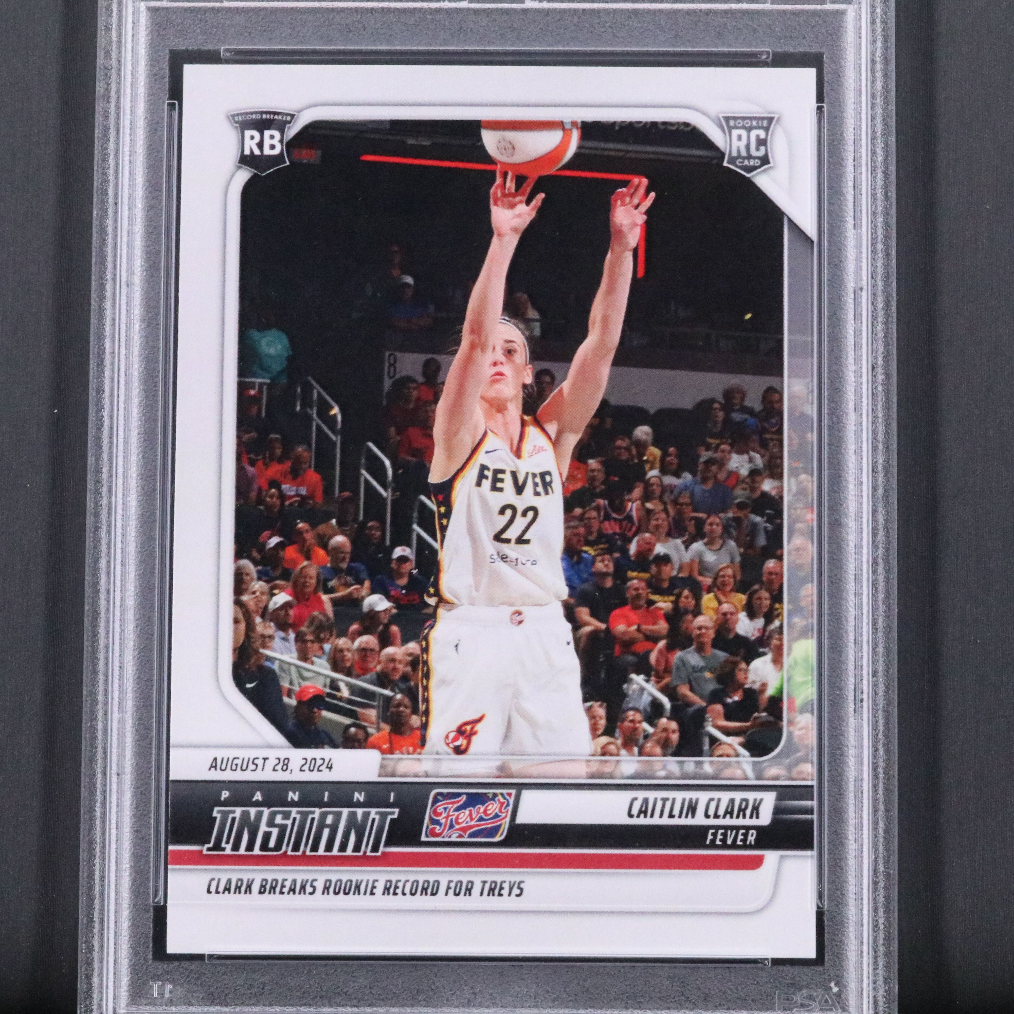 2024 Panini Instant Caitlin Clark Rookie Basketball Card Graded PSA 10