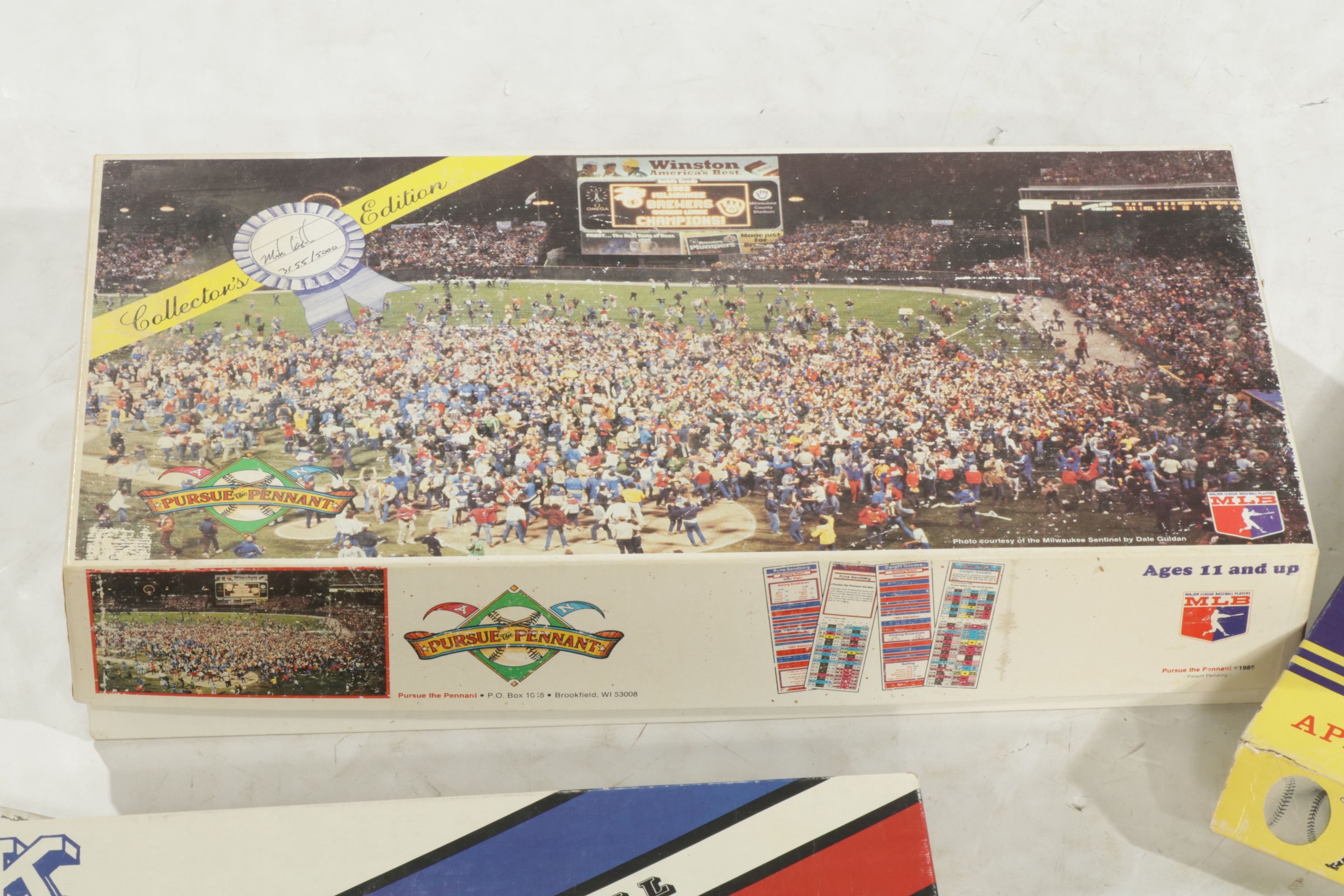 "Rocky" & "Sports Illustrated" with Basketball, Baseball & Boxing Board Games