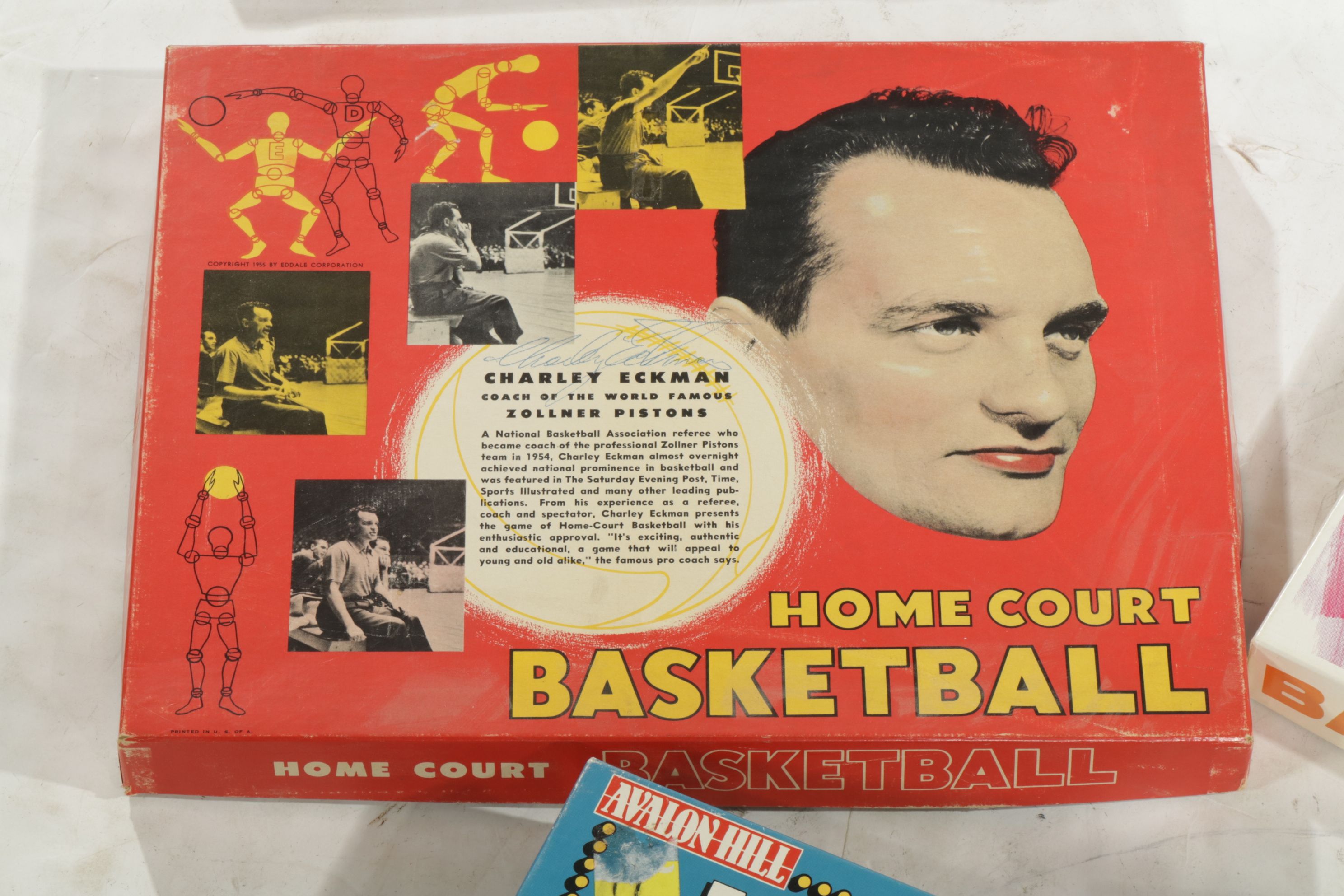 "Rocky" & "Sports Illustrated" with Basketball, Baseball & Boxing Board Games