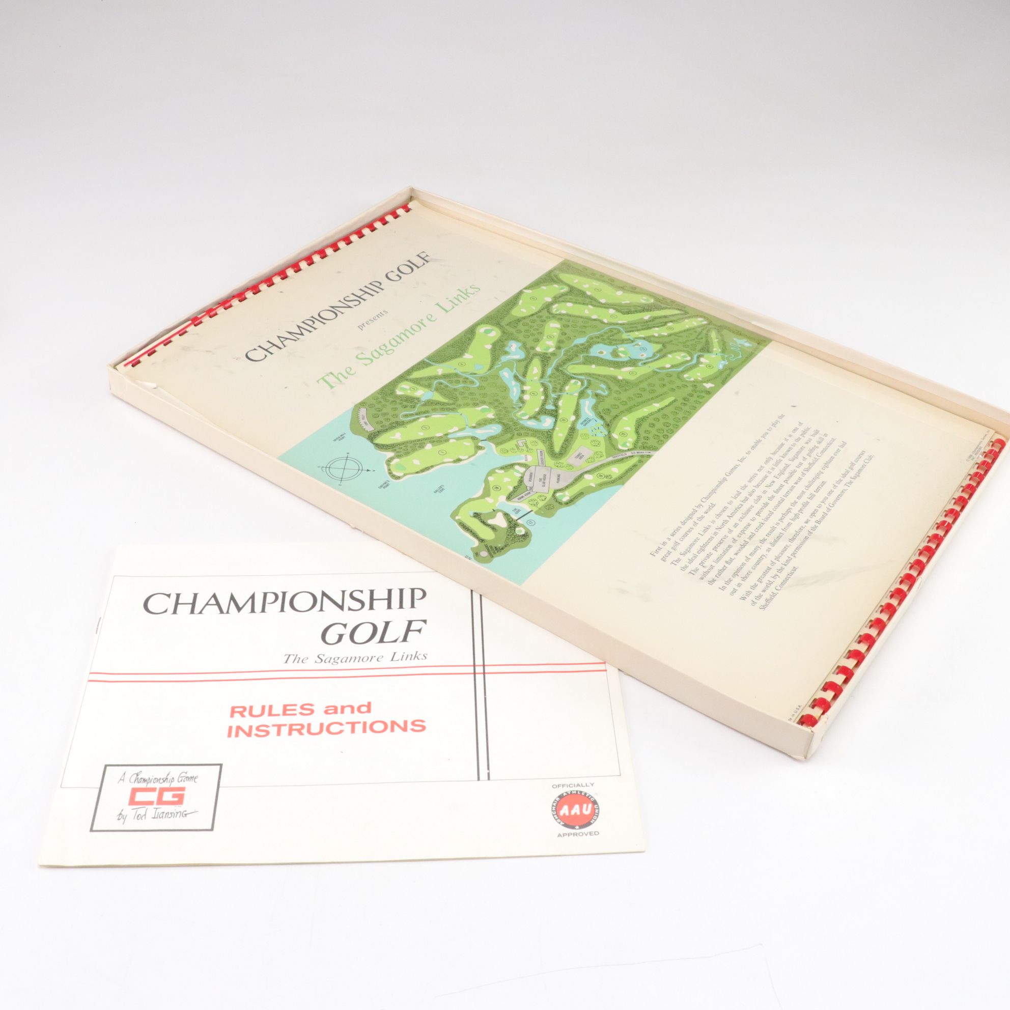 Michael W. Cinnamon "Cage's Open Invitation Golf Classic" Board Game & More