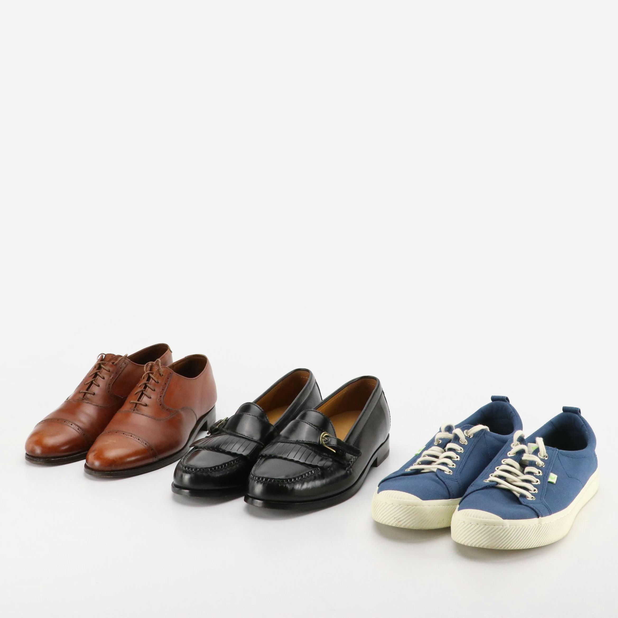 Men's Polo Ralph Lauren Dress Shoes, Cole Haan Penny Loafers & Cariuma Sneakers