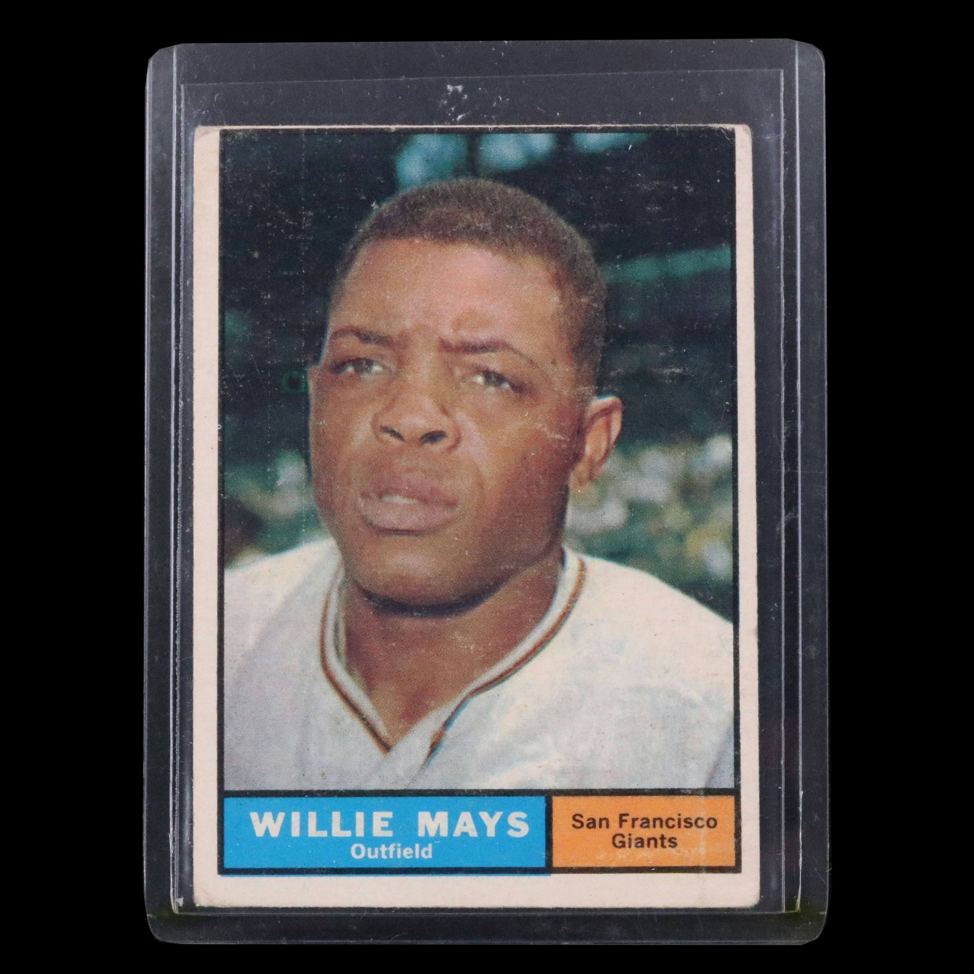 1961 Topps Willie Mays San Francisco Giants Baseball Card