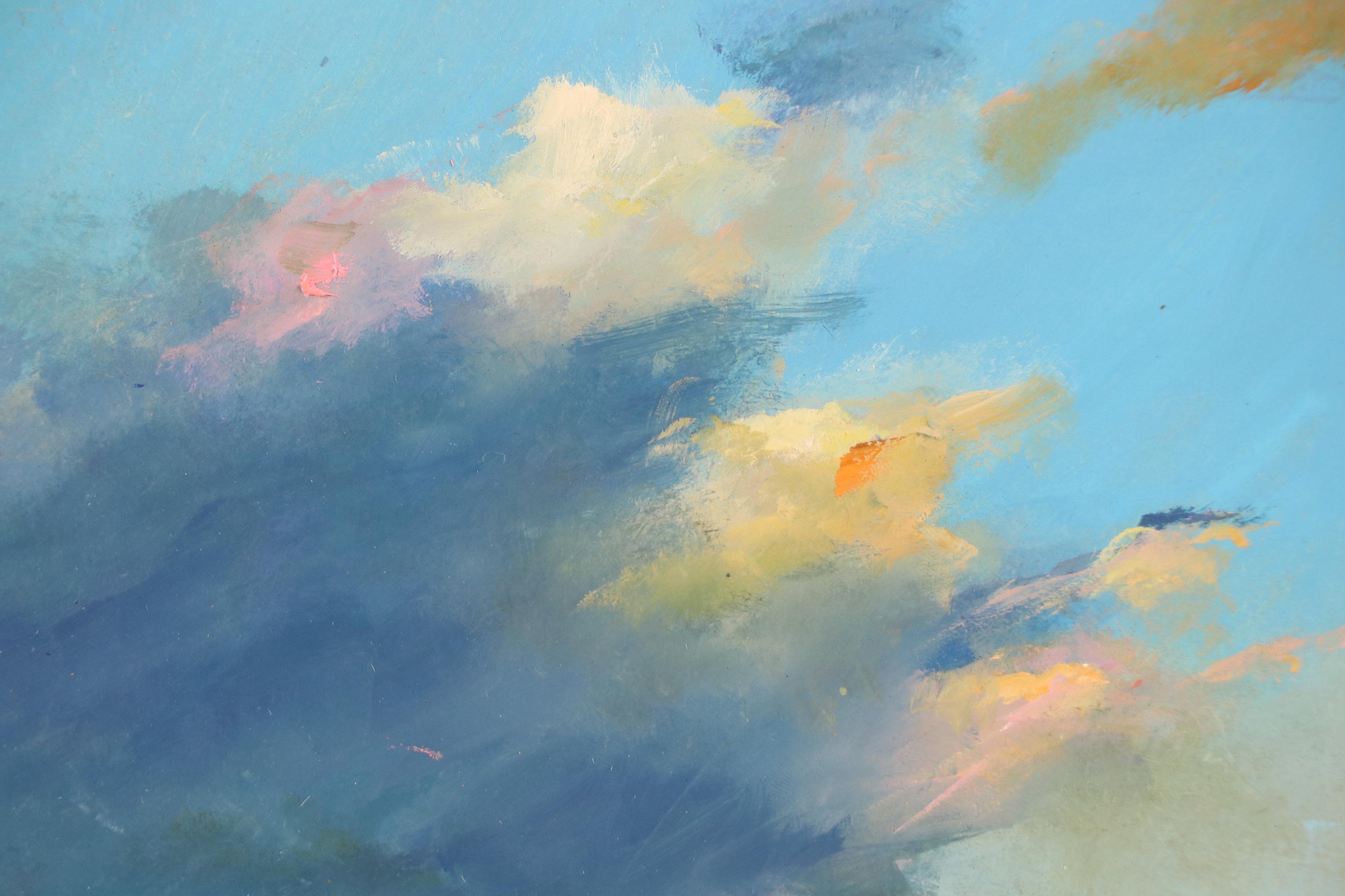 Natalia Demenko Sunset Seascape Oil Painting, 21st Century