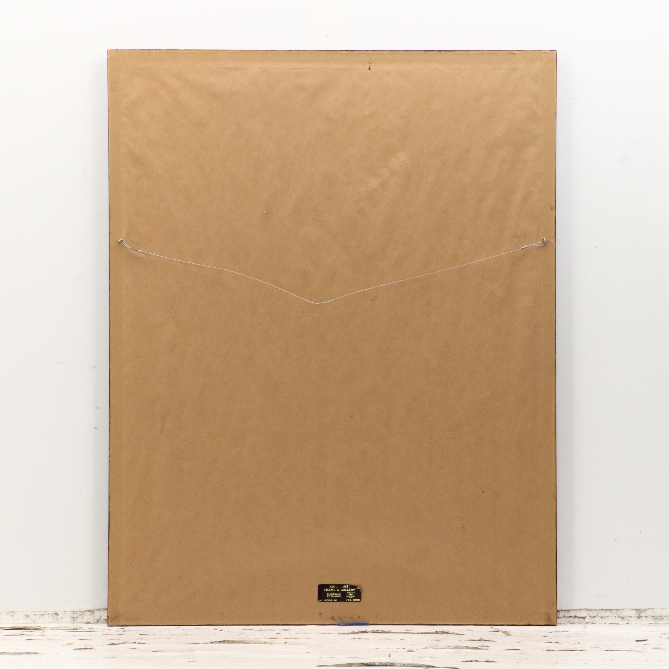 Offset Lithograph After Henry Ossawa Tanner "The Banjo Lesson"