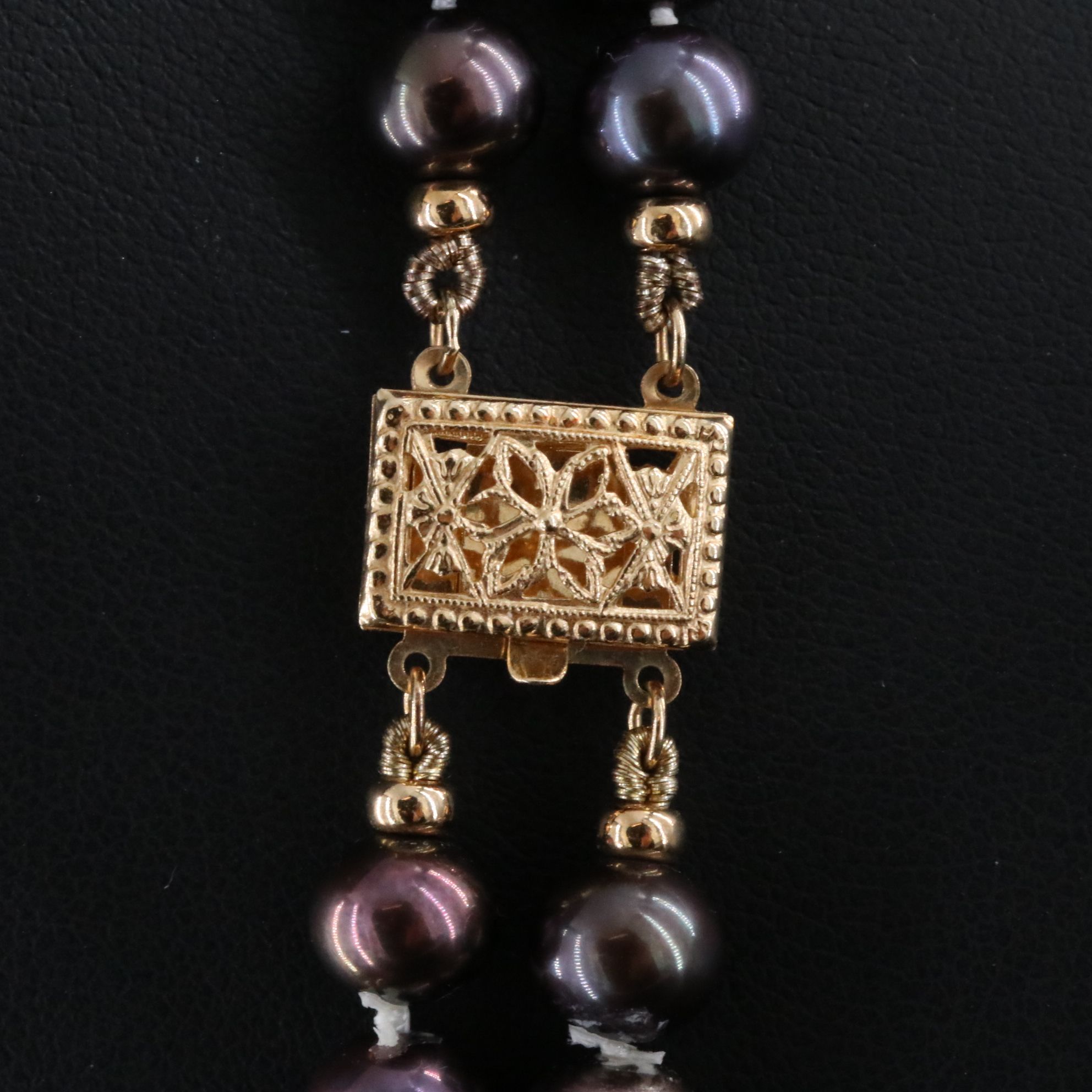 Pearl Necklace with 14K Clasp