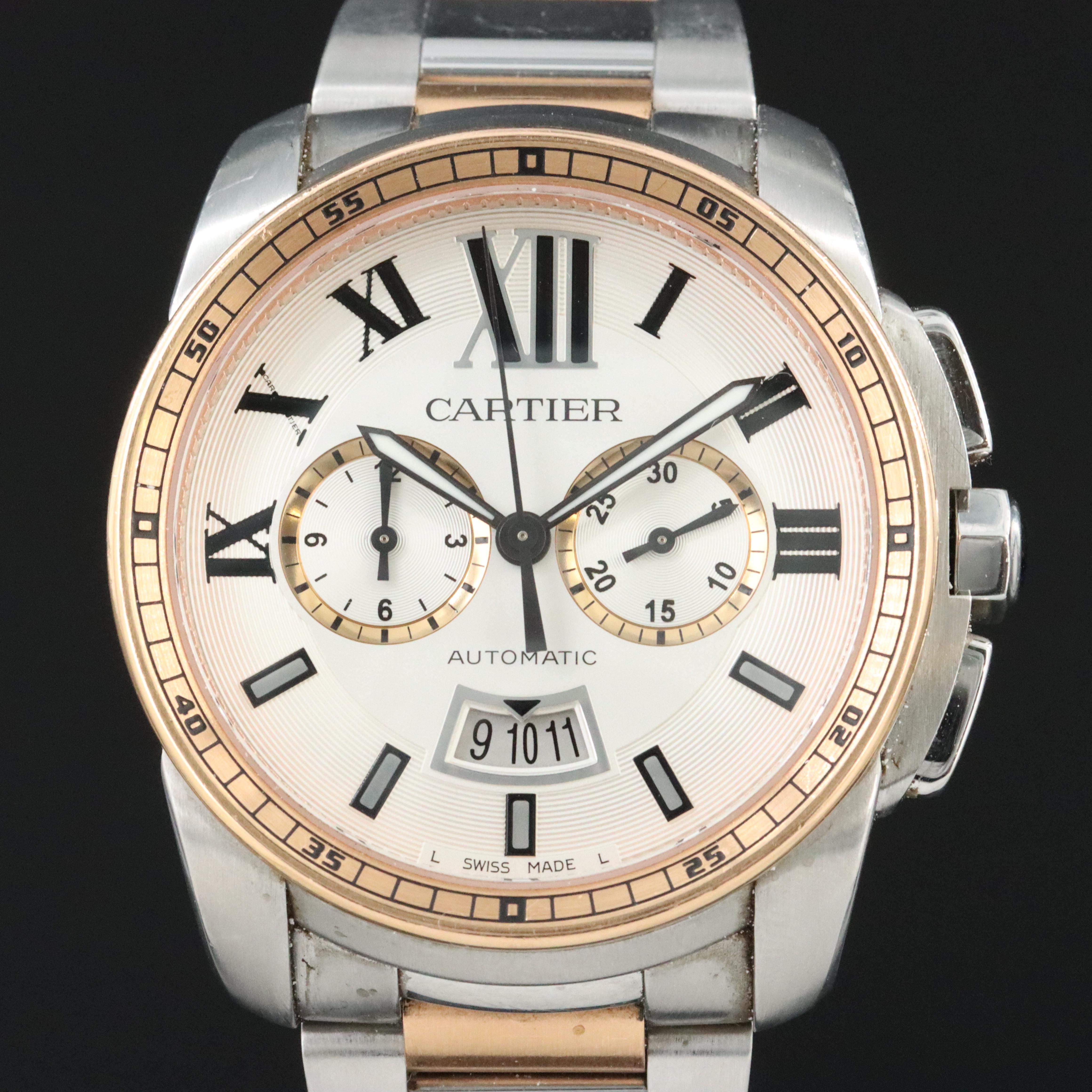 Cartier Calibre de Cartier Chronograph Watch