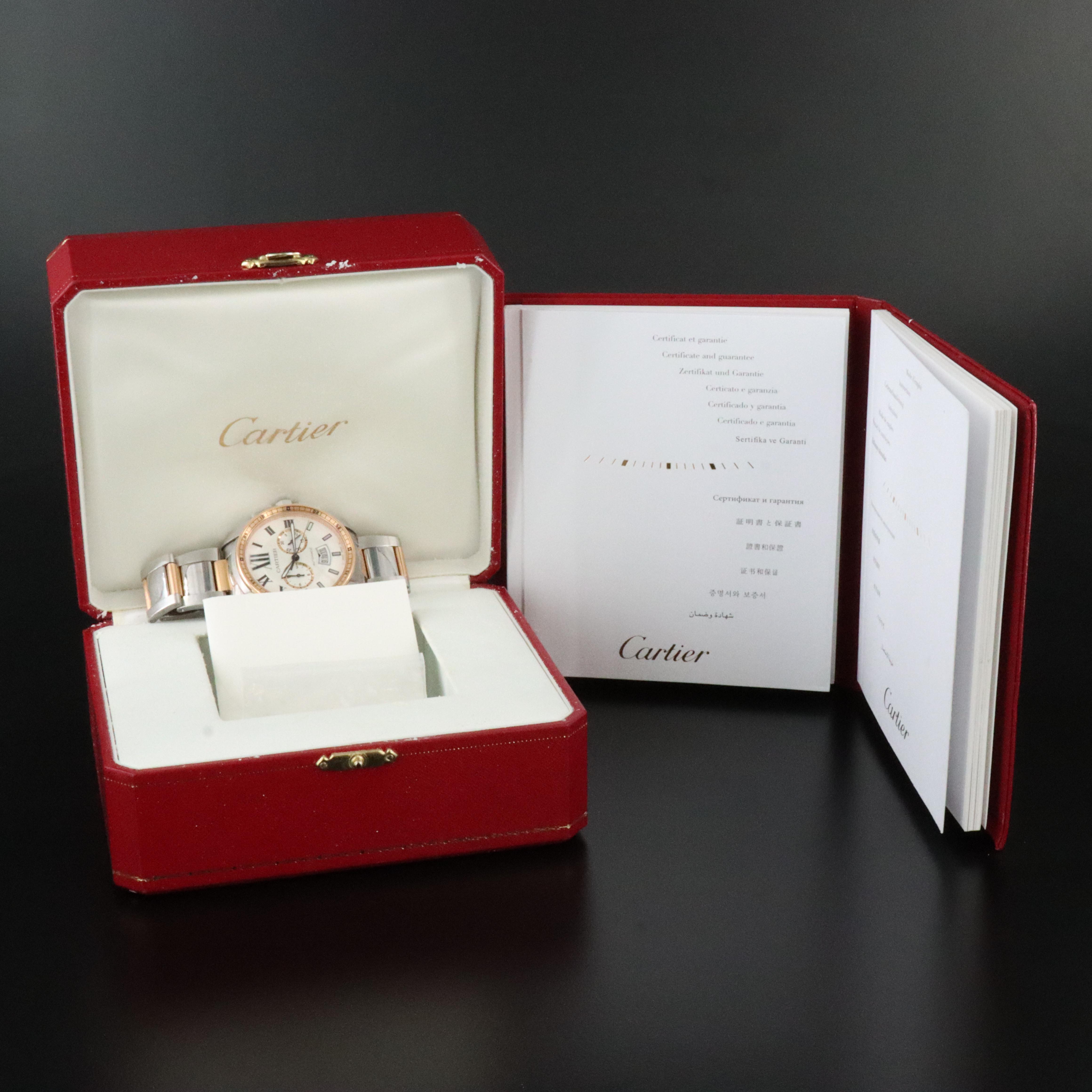 Cartier Calibre de Cartier Chronograph Watch