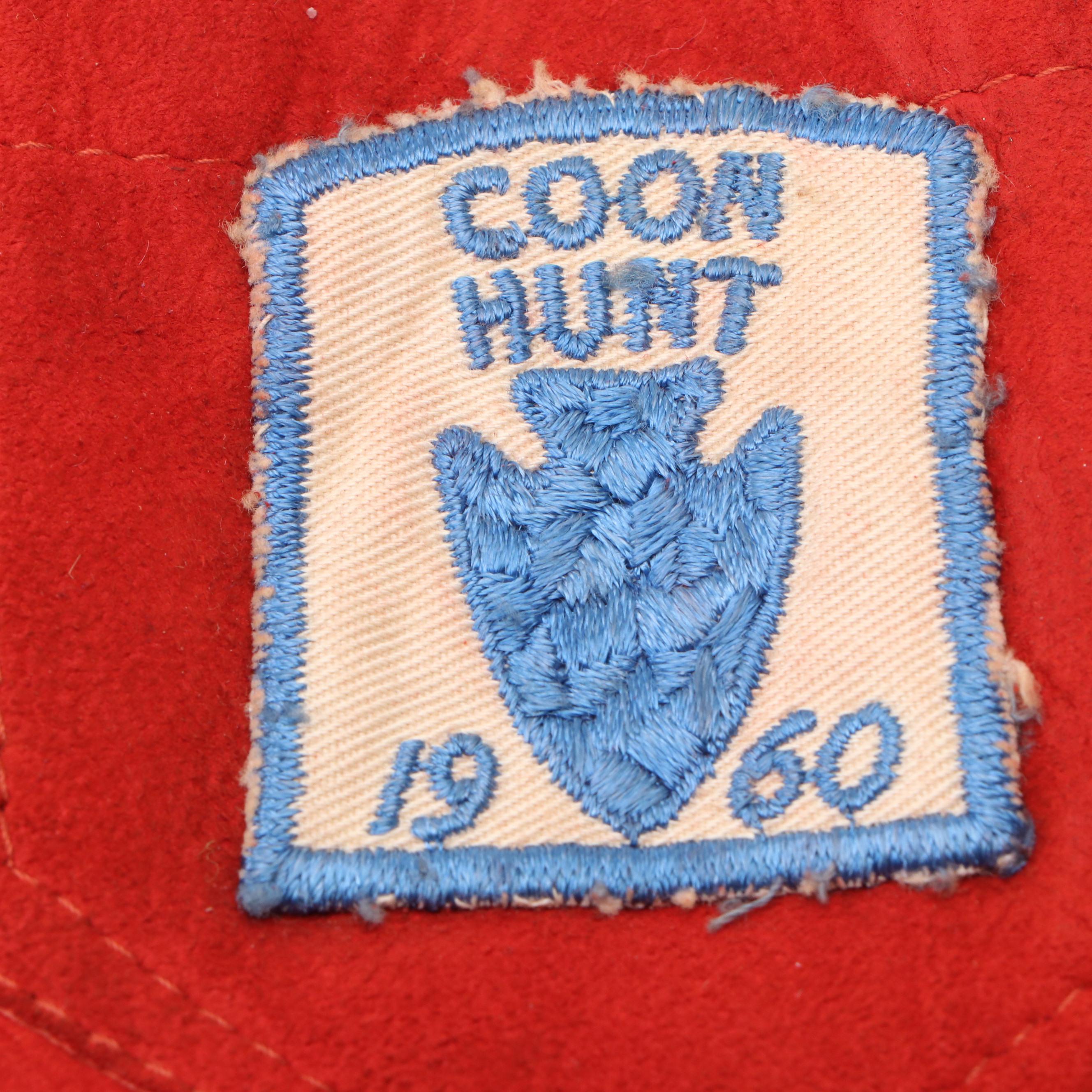 Boy Scouts of America Red Suede Vest with Patches, 1960s