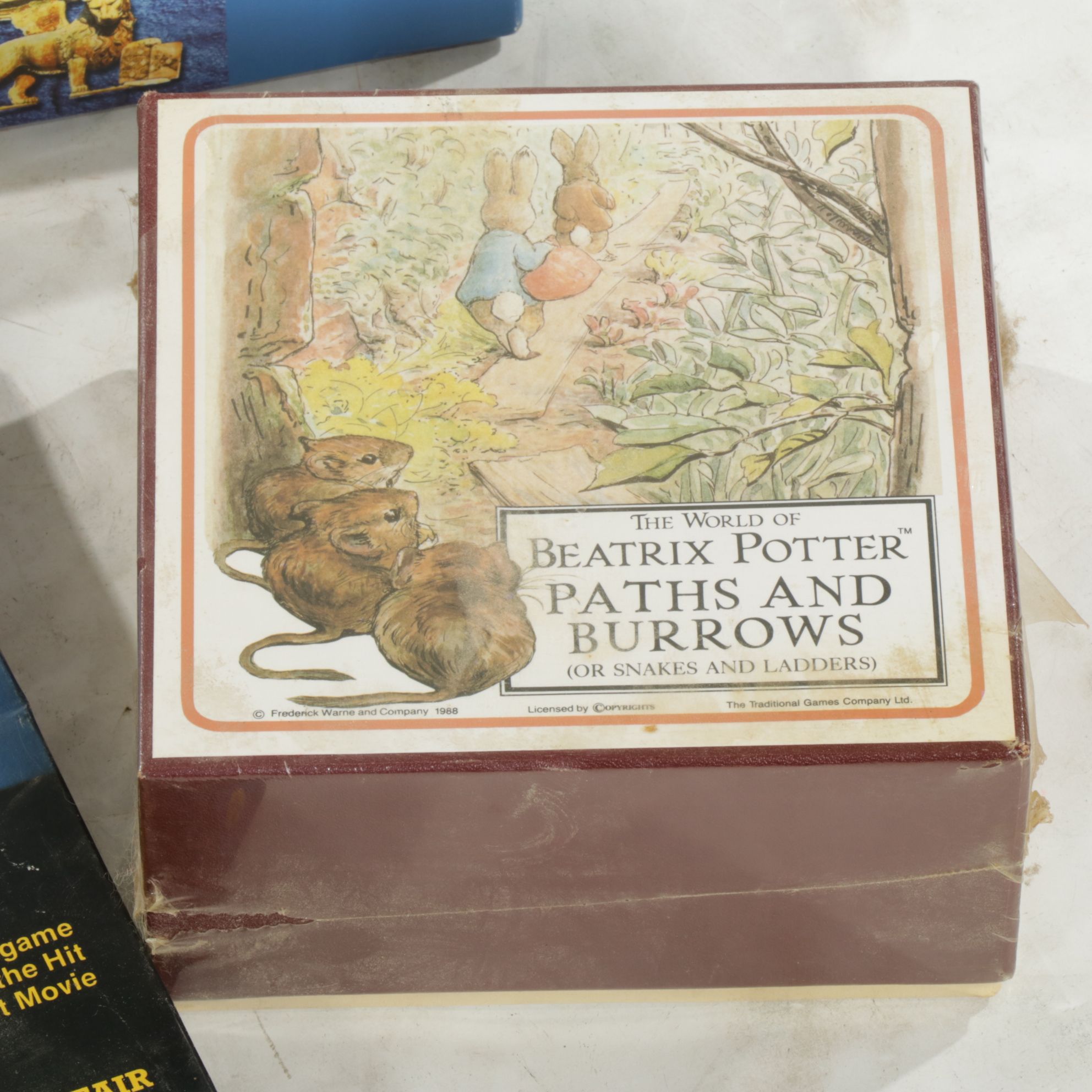 Indiana Jones, James Bond & Other Adventure Board Games