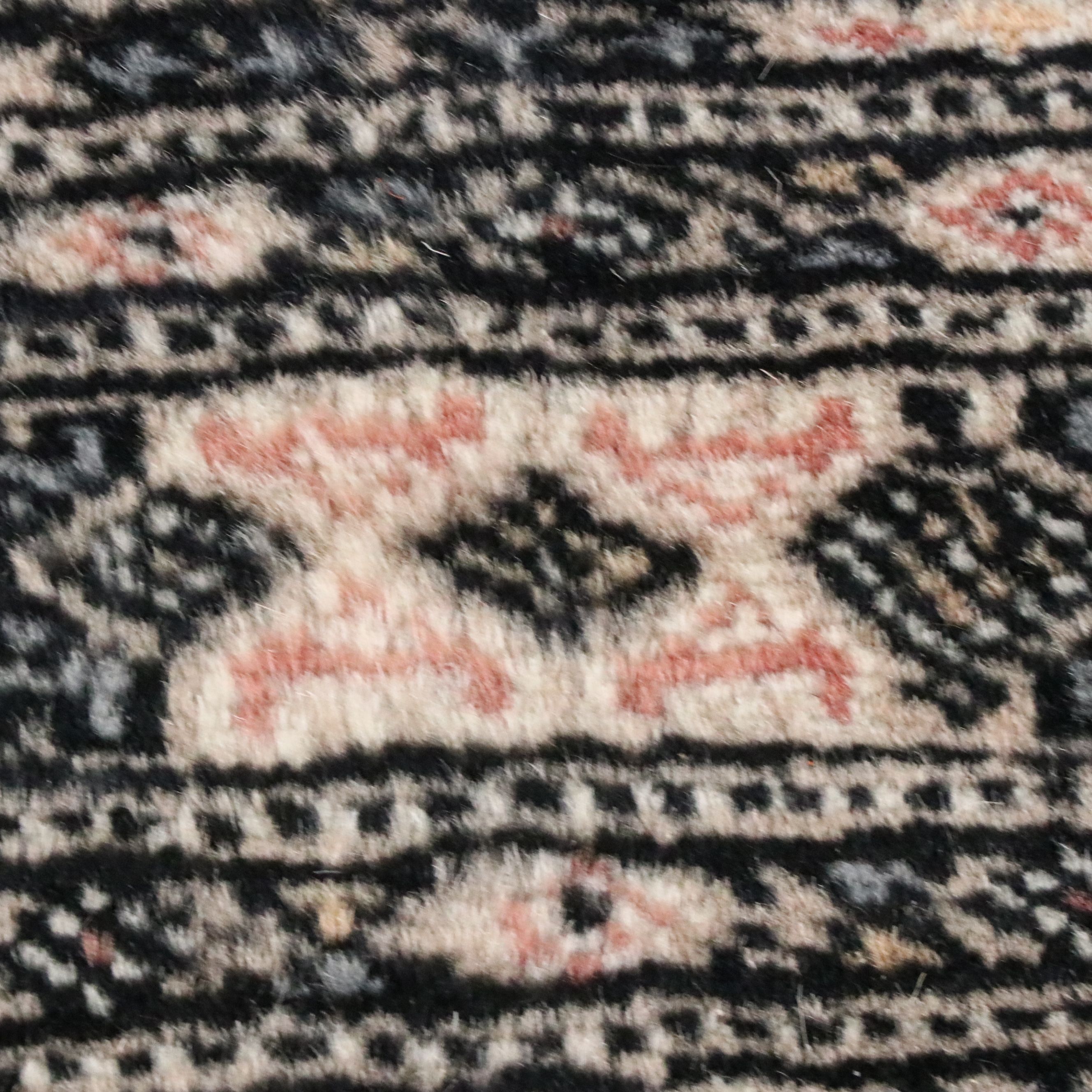 5'4 x 8'1 Hand-Knotted Pakistani Bokhara Area Rug