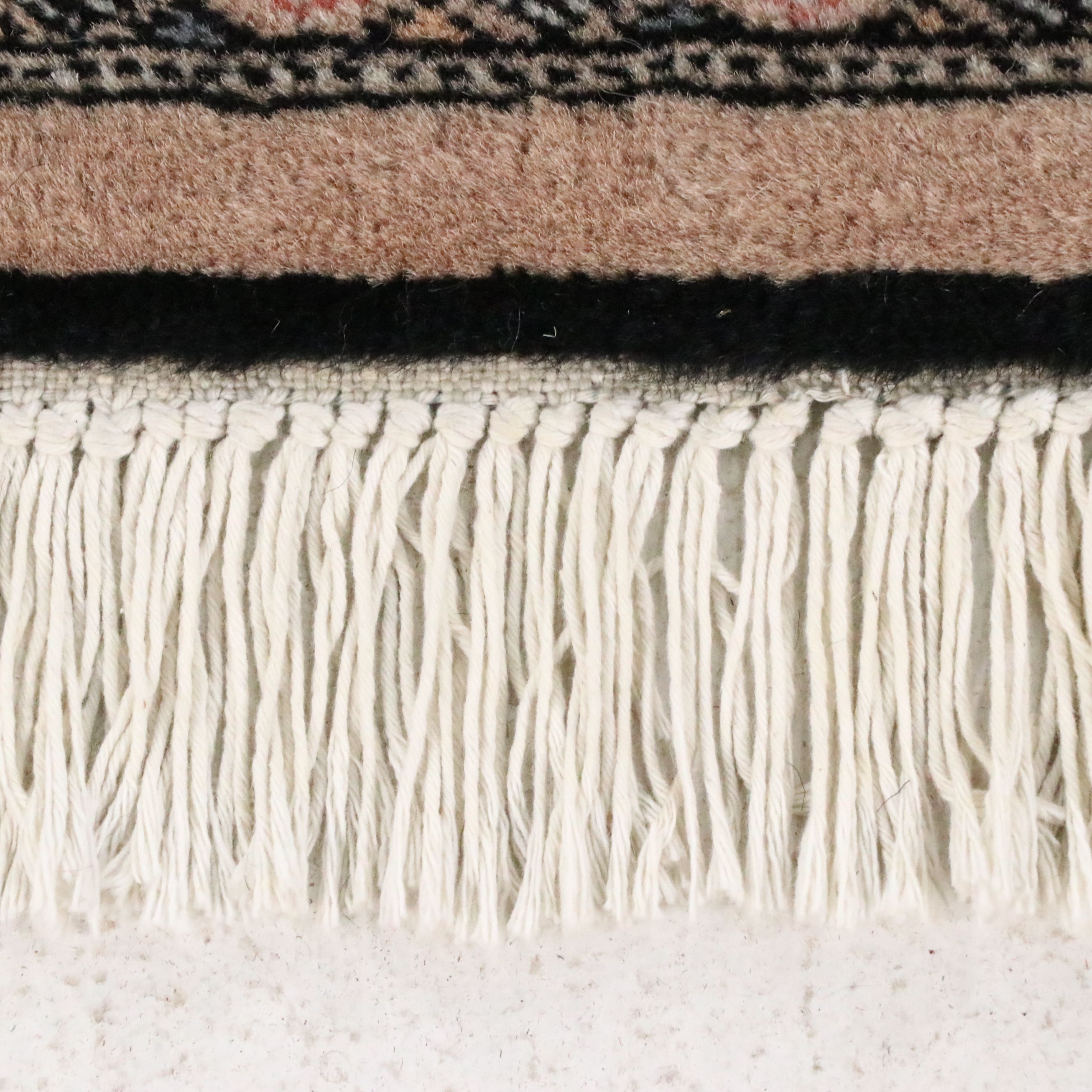 5'4 x 8'1 Hand-Knotted Pakistani Bokhara Area Rug