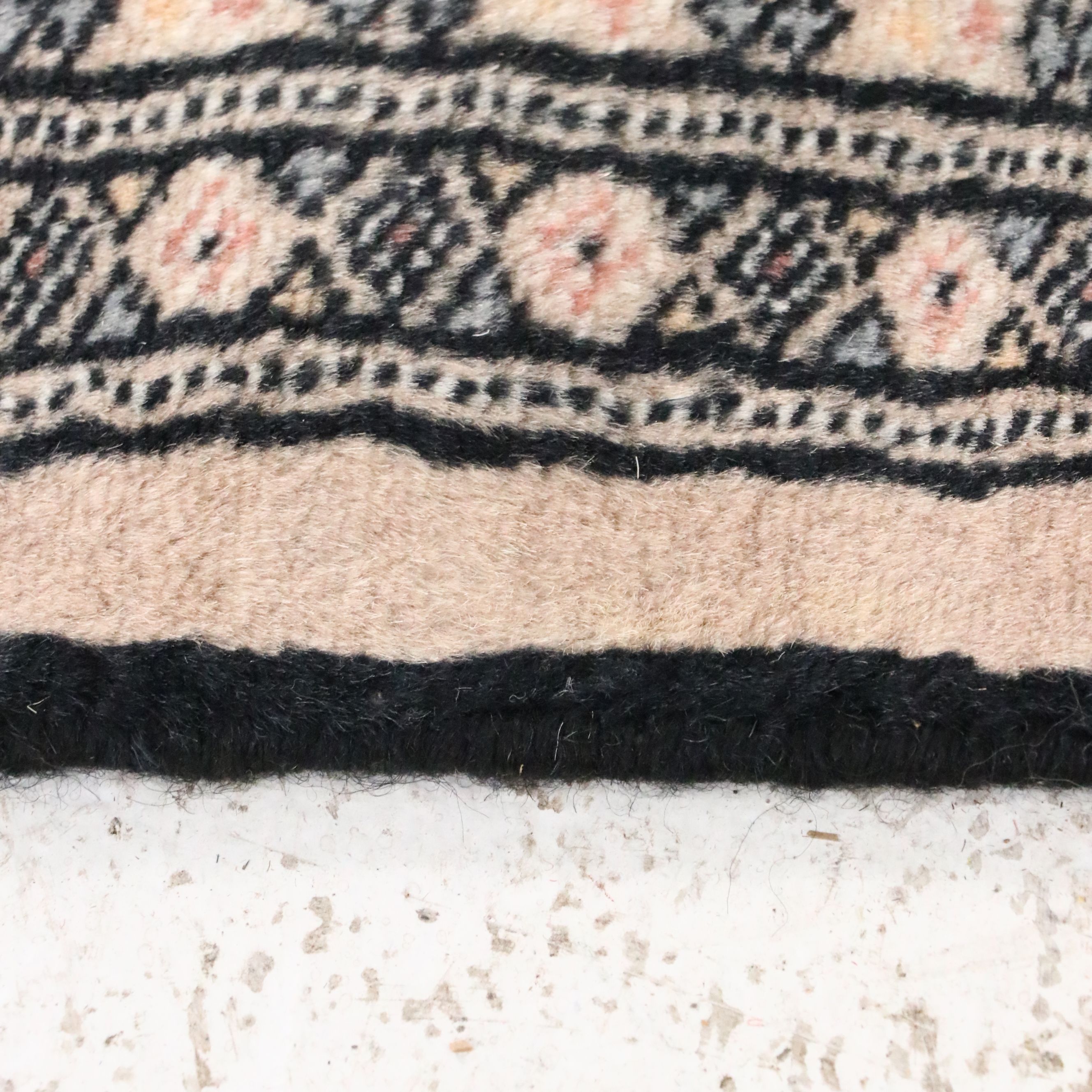 5'4 x 8'1 Hand-Knotted Pakistani Bokhara Area Rug