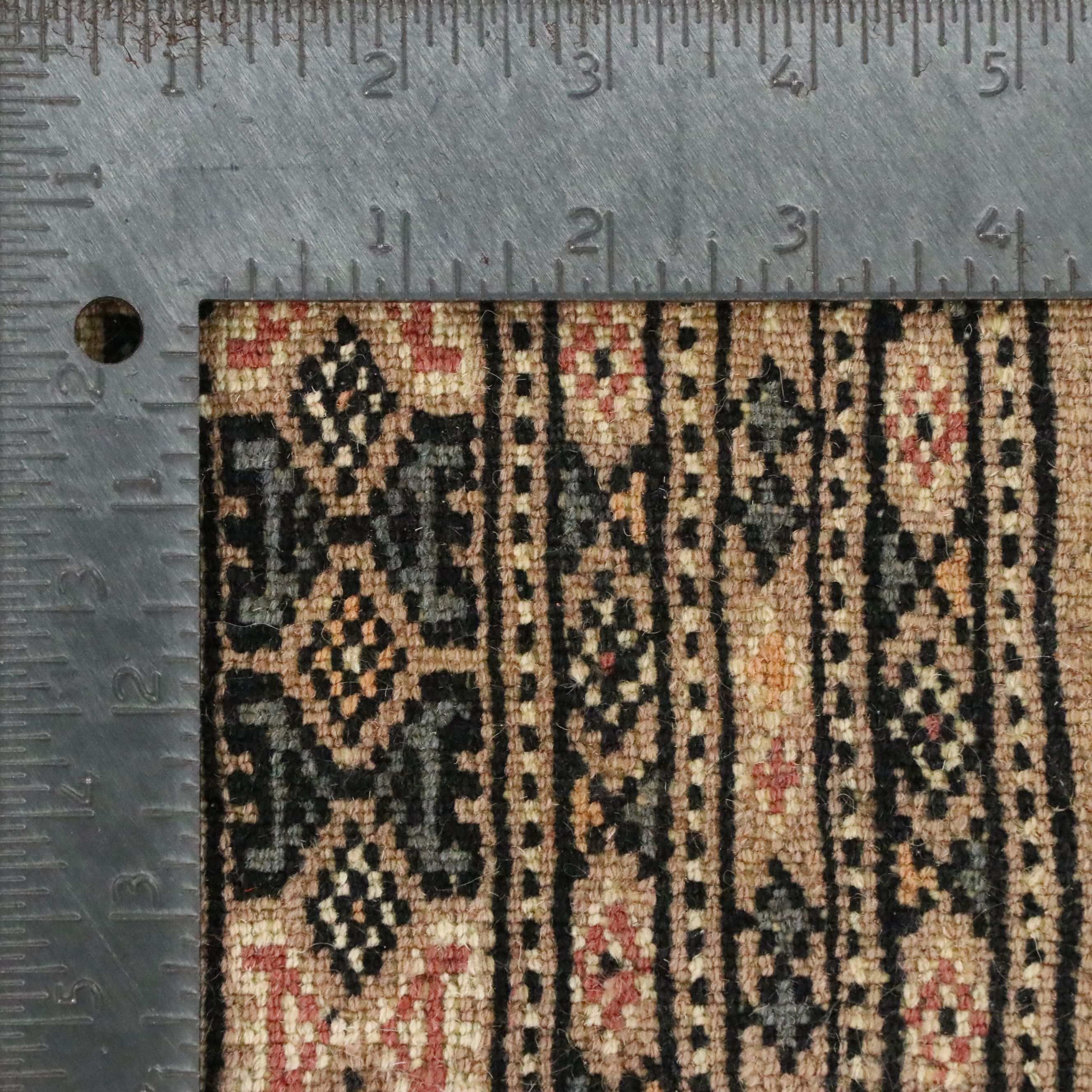 5'4 x 8'1 Hand-Knotted Pakistani Bokhara Area Rug