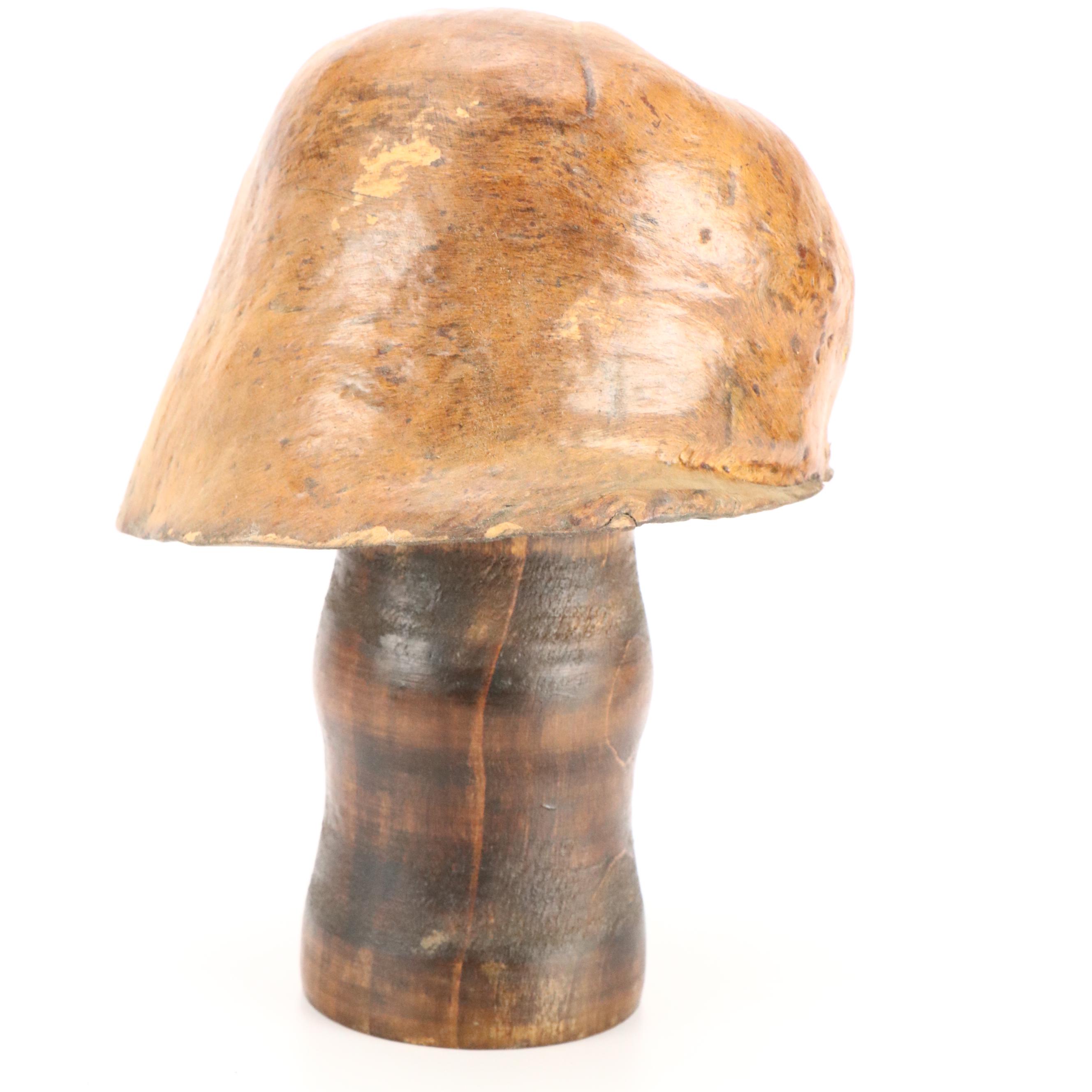 Antique Brass Rolltop Inkwell, Victorian Wooden Candy Mold, and More Décor