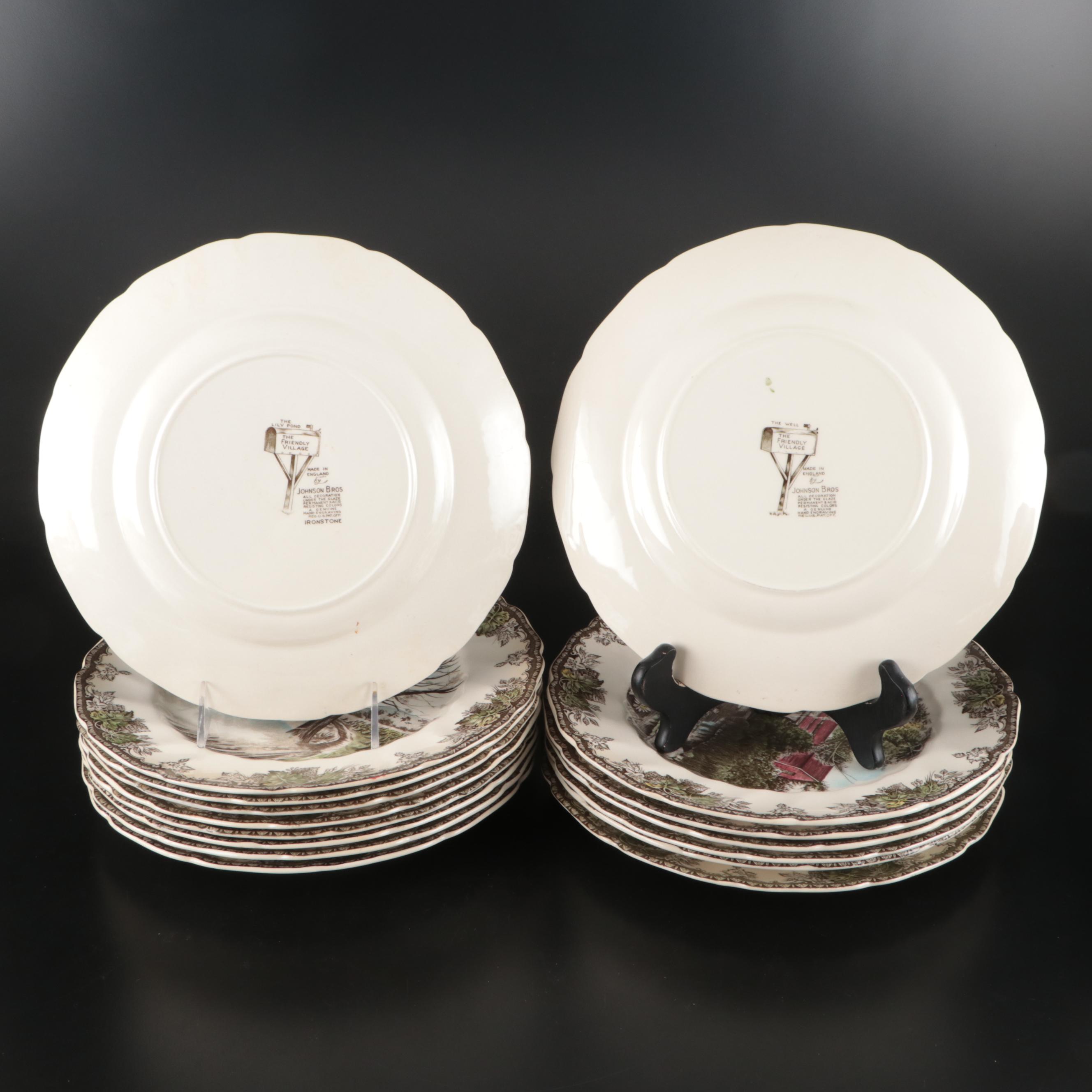 Johnson Brothers "The Friendly Village" Ironstone Dinnerware