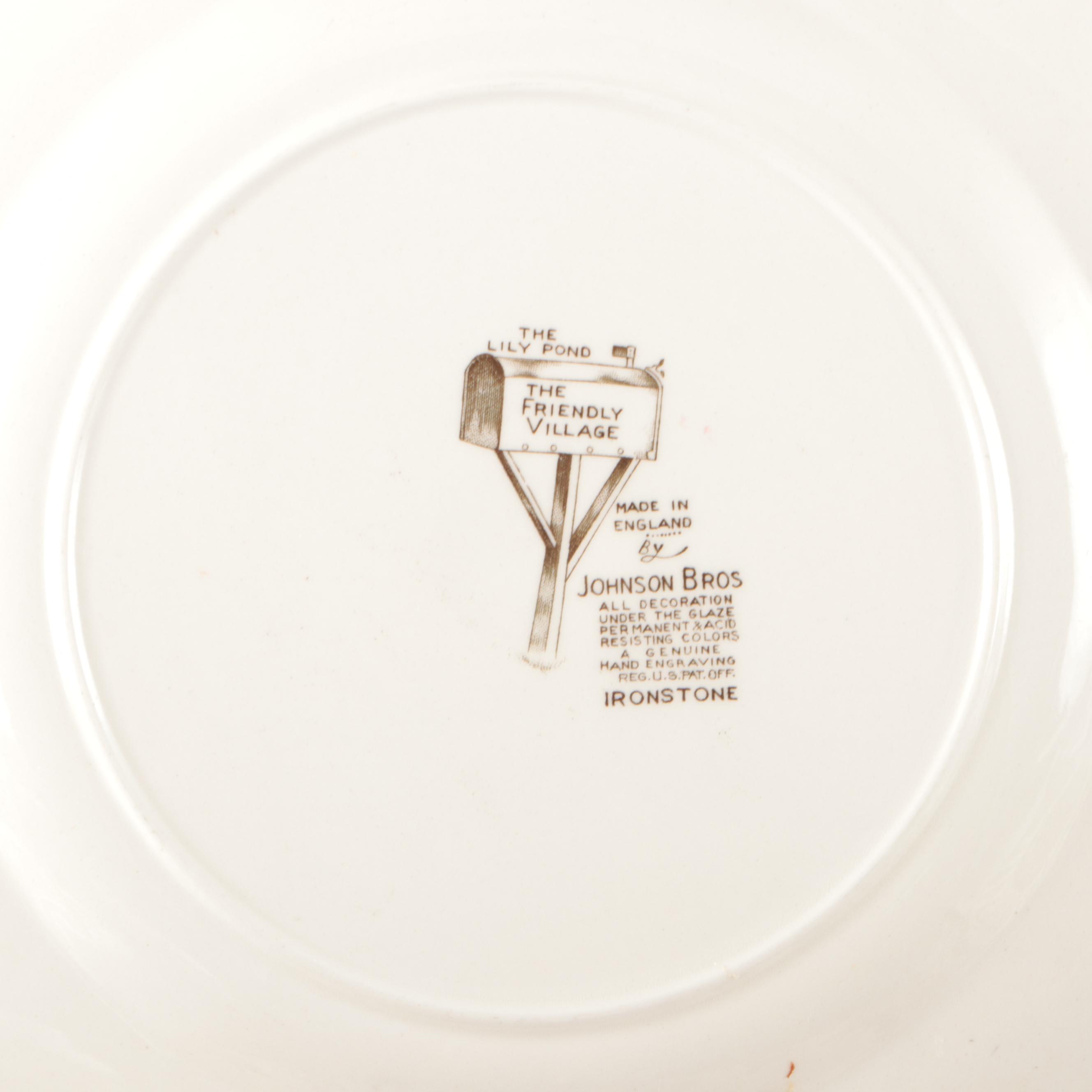Johnson Brothers "The Friendly Village" Ironstone Dinnerware