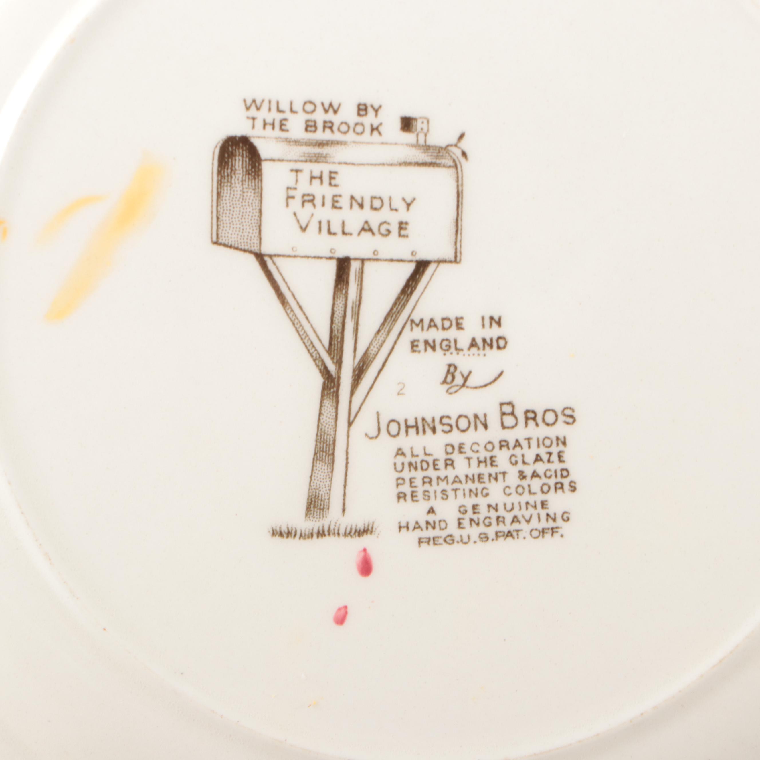 Johnson Brothers "The Friendly Village" Ironstone Dinnerware
