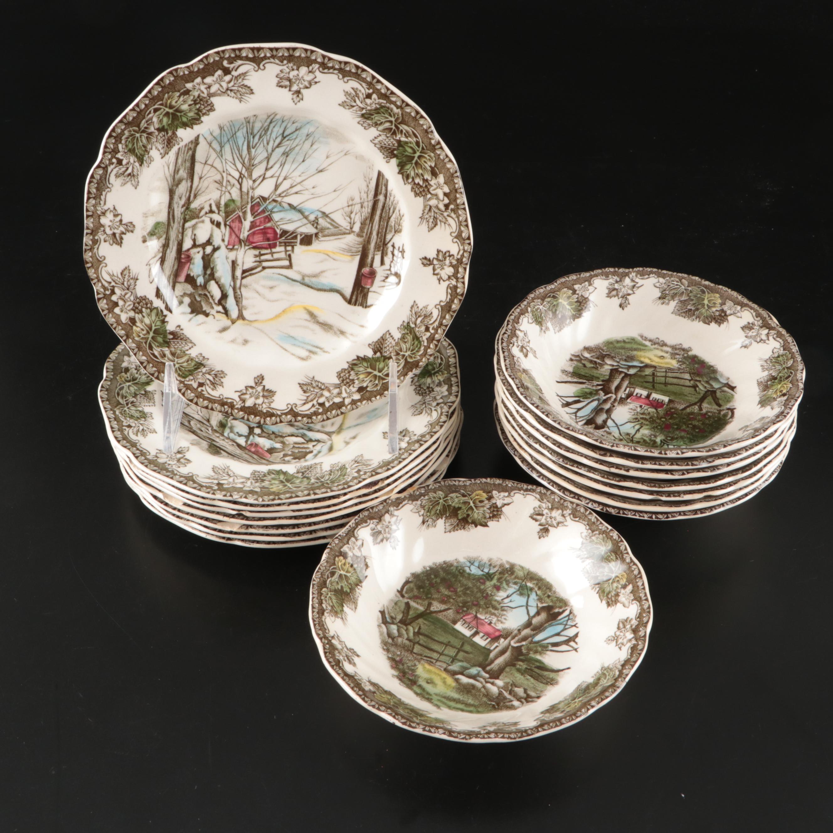 Johnson Brothers "The Friendly Village" Ironstone Dinnerware