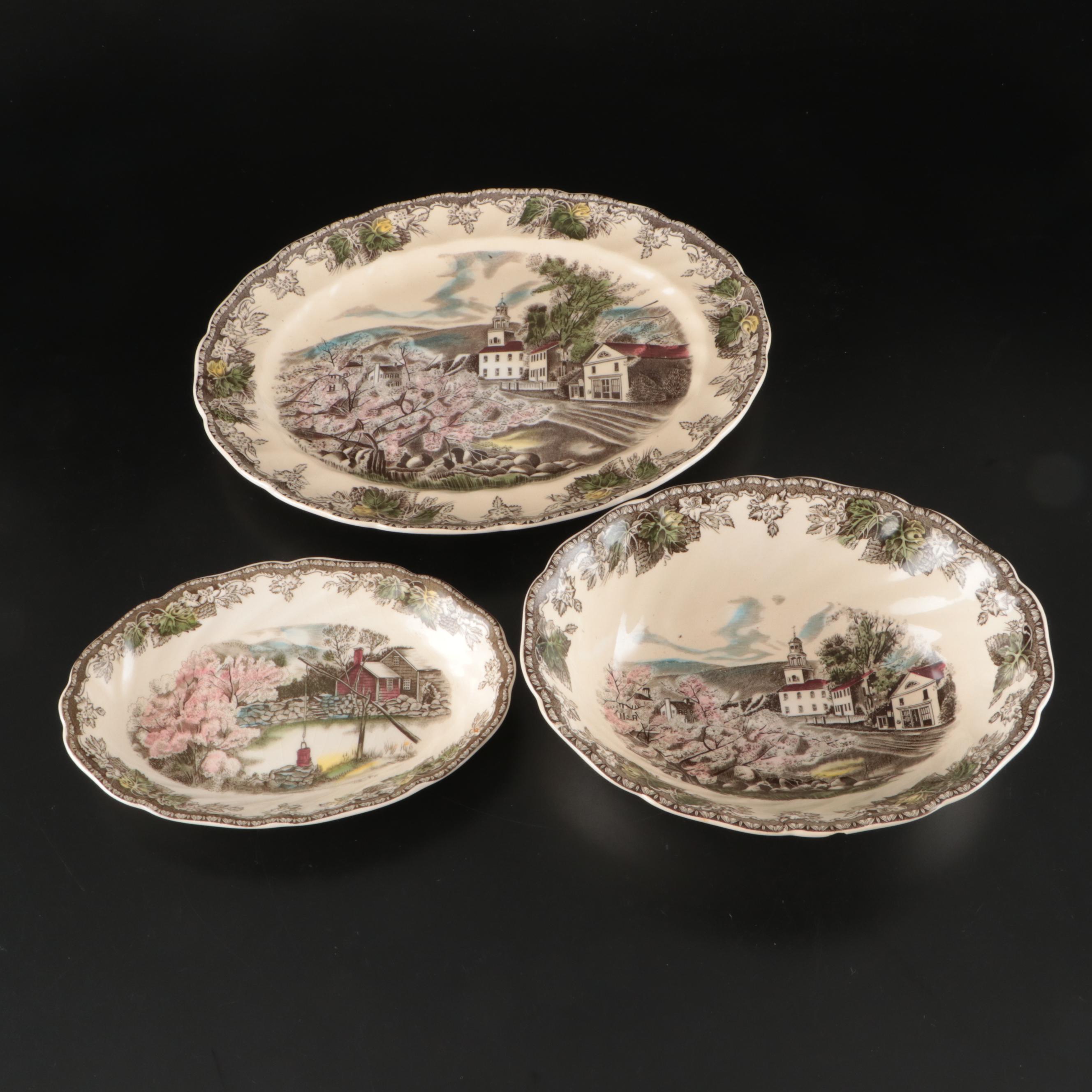 Johnson Brothers "The Friendly Village" Ironstone Dinnerware