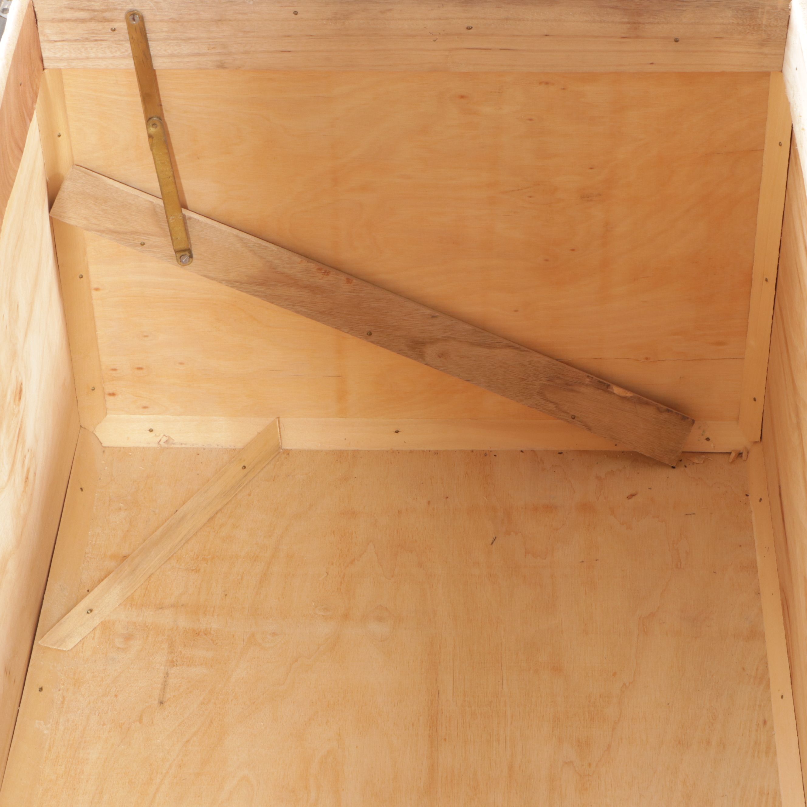 Three Graduated Chinese Style Carved Tropical Hardwood Chests