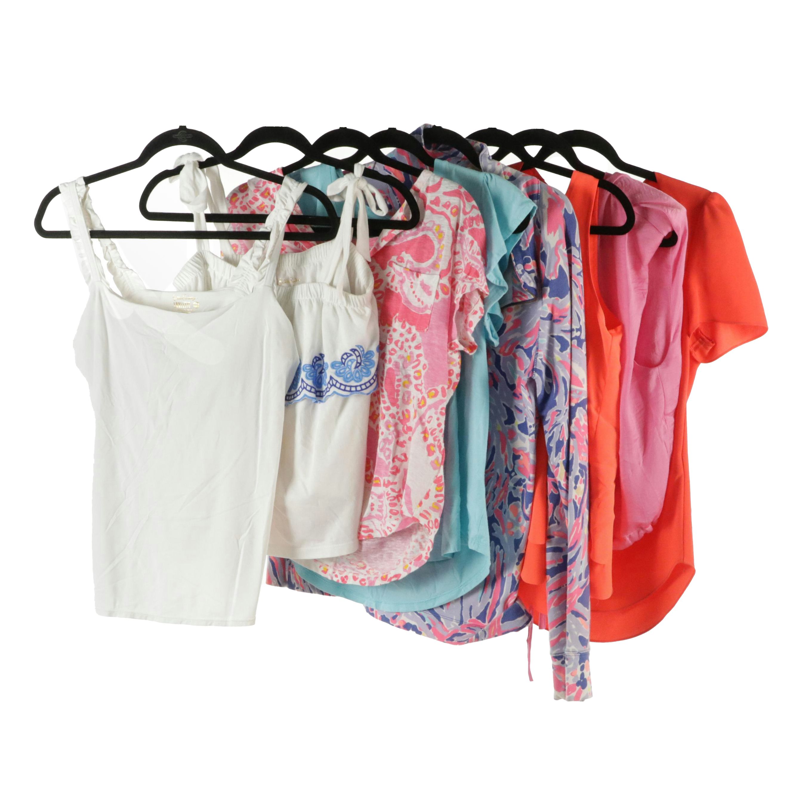 Lilly Pulitzer Active Top, Pullover, and Blouses with Trina Turk & Other Blouses