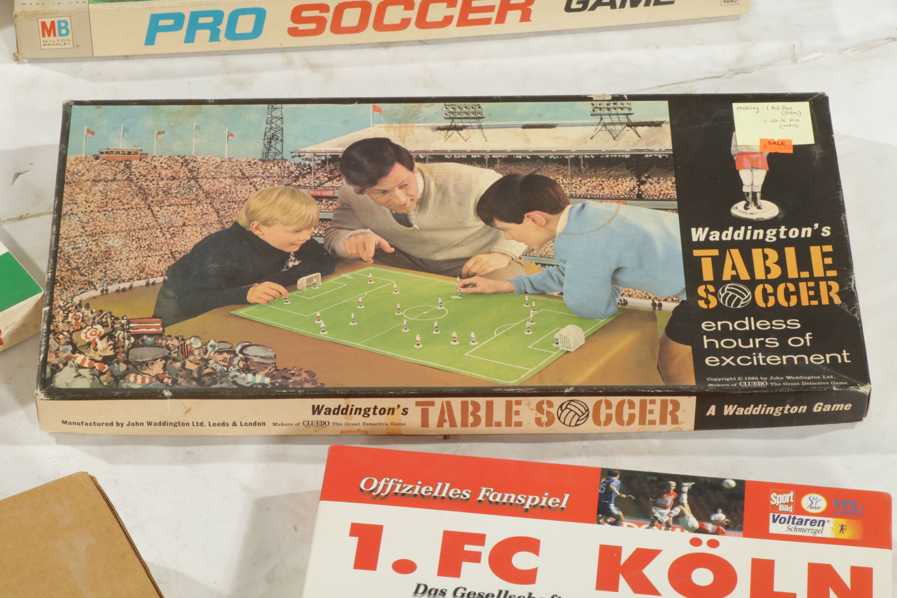 "Mini World Cup Soccer" & Other Soccer Board Games