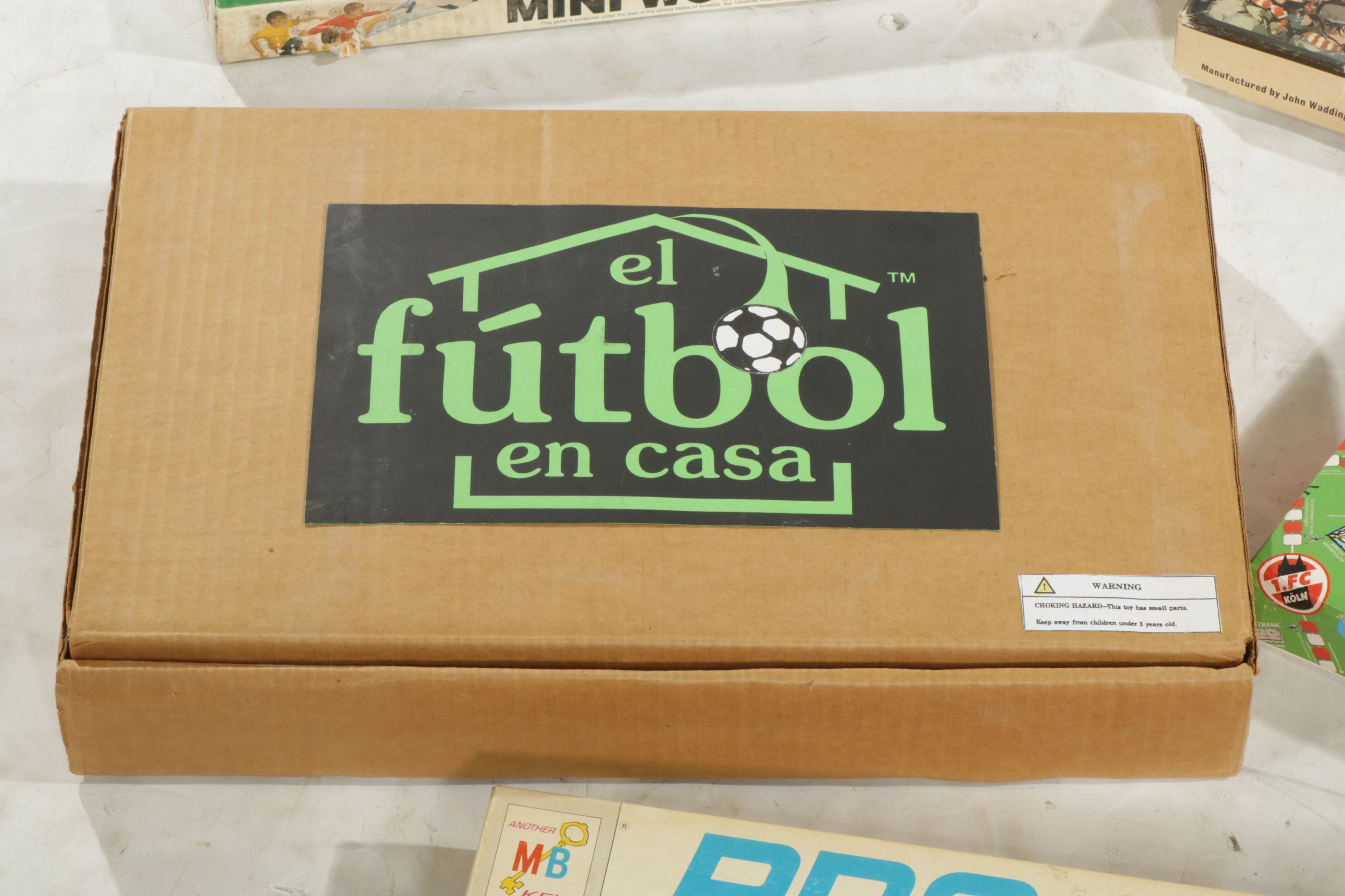 "Mini World Cup Soccer" & Other Soccer Board Games