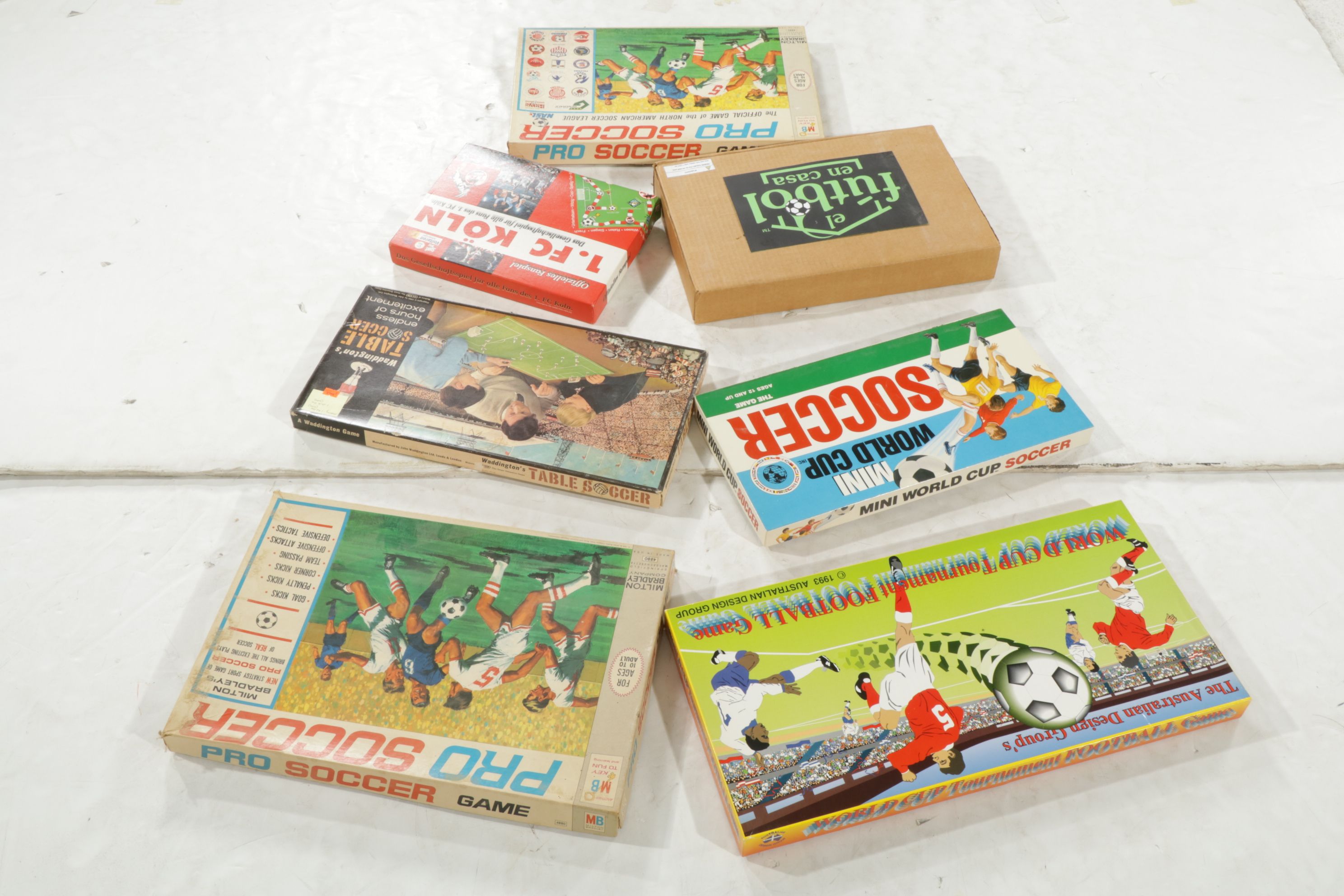 "Mini World Cup Soccer" & Other Soccer Board Games