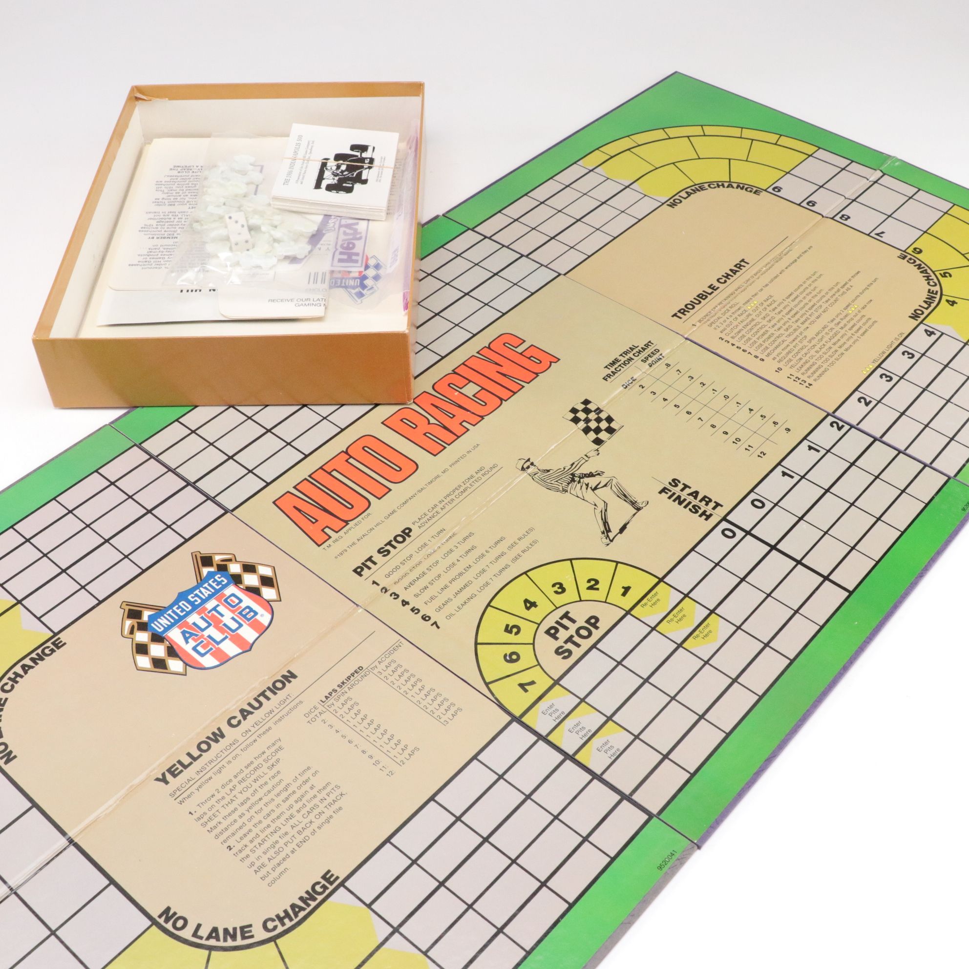 Title Bout, Game Time, Auto Racing and Other Sports Themed Board Games