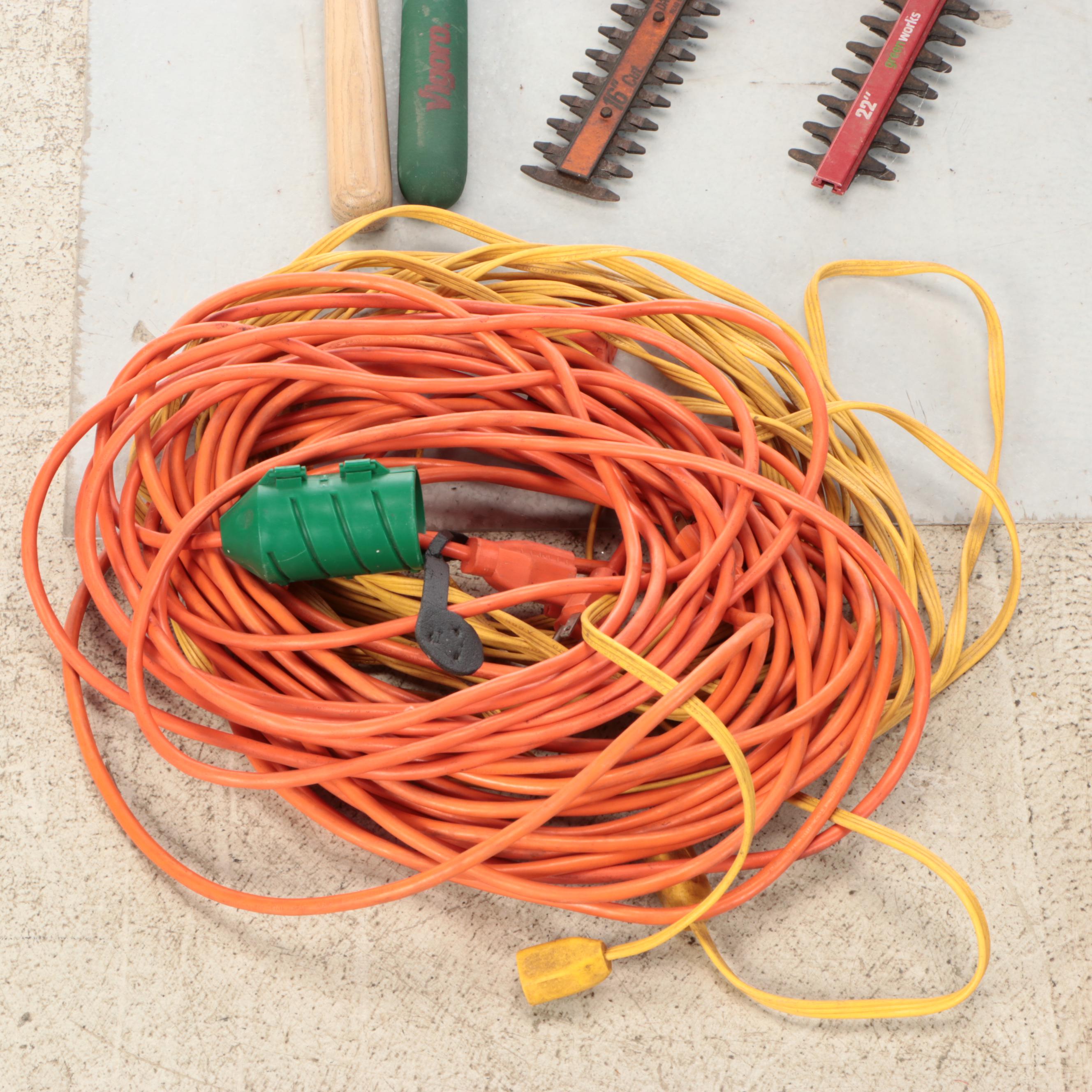 Scotts Turf Builder Seeder, Fiskars Tee Pruner with Hedge Trimmers and More