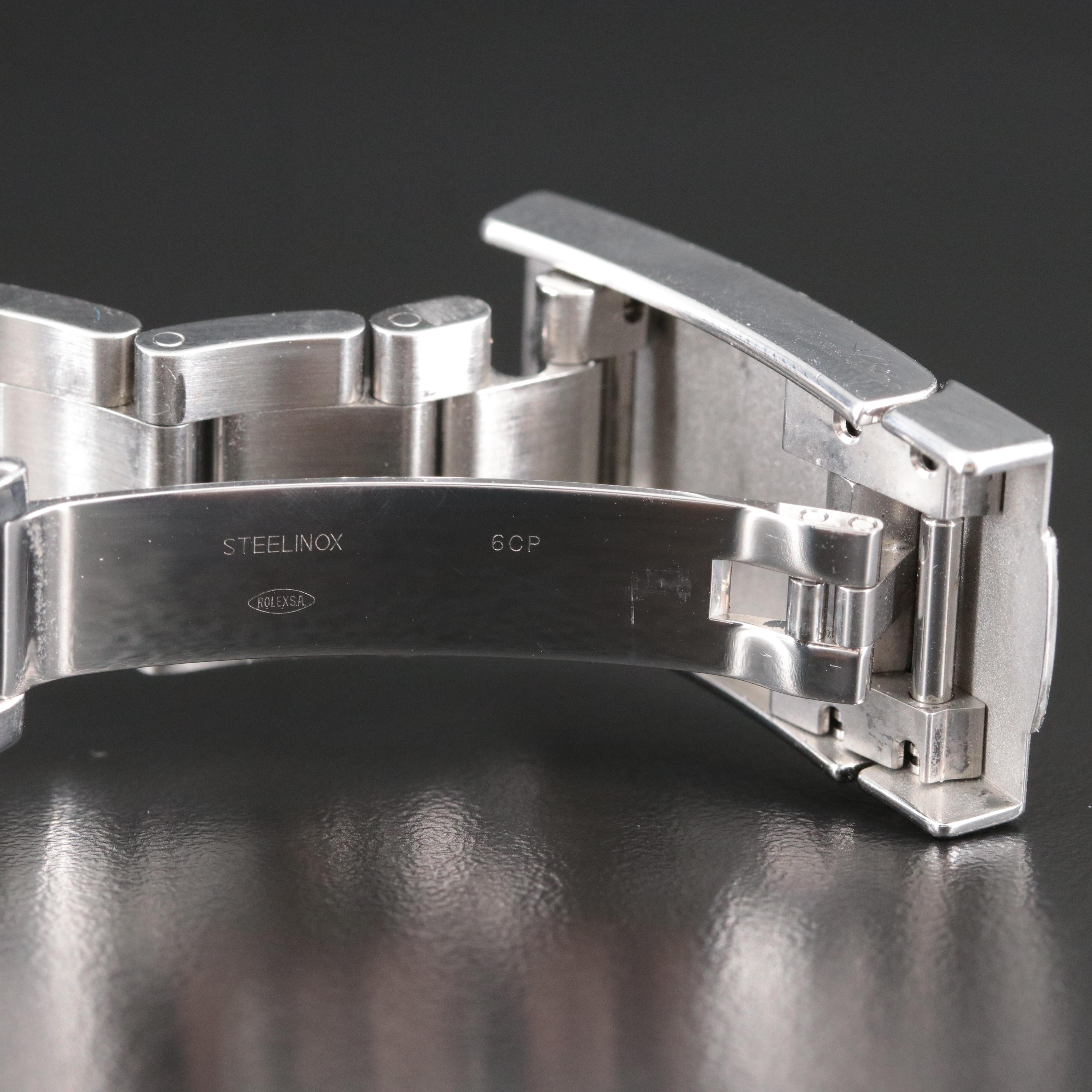 Rolex Milgauss Green Crystal Black Dial 116400V Watch