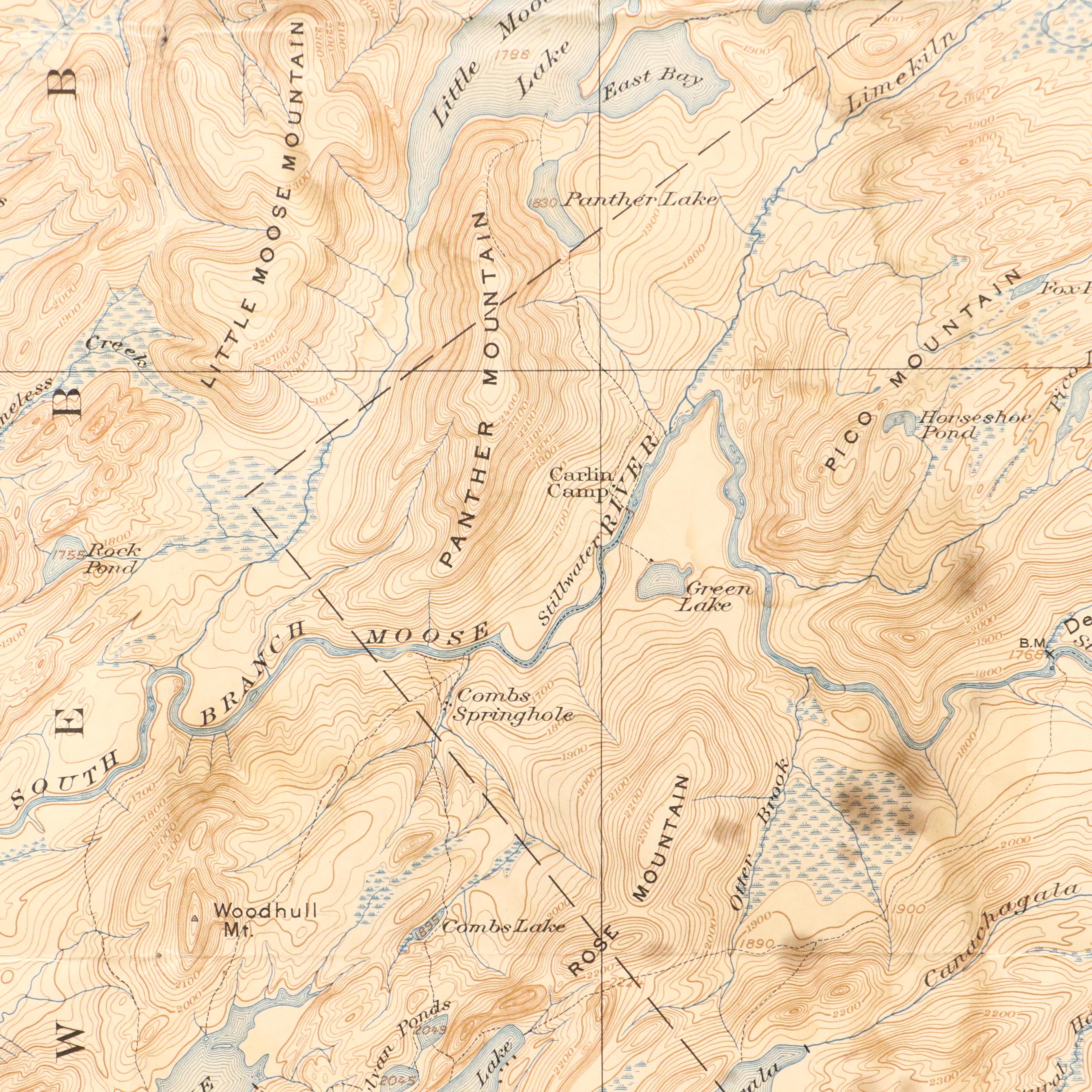 Collection of Geological and Topographic Maps of New York State, Mid-20th C.