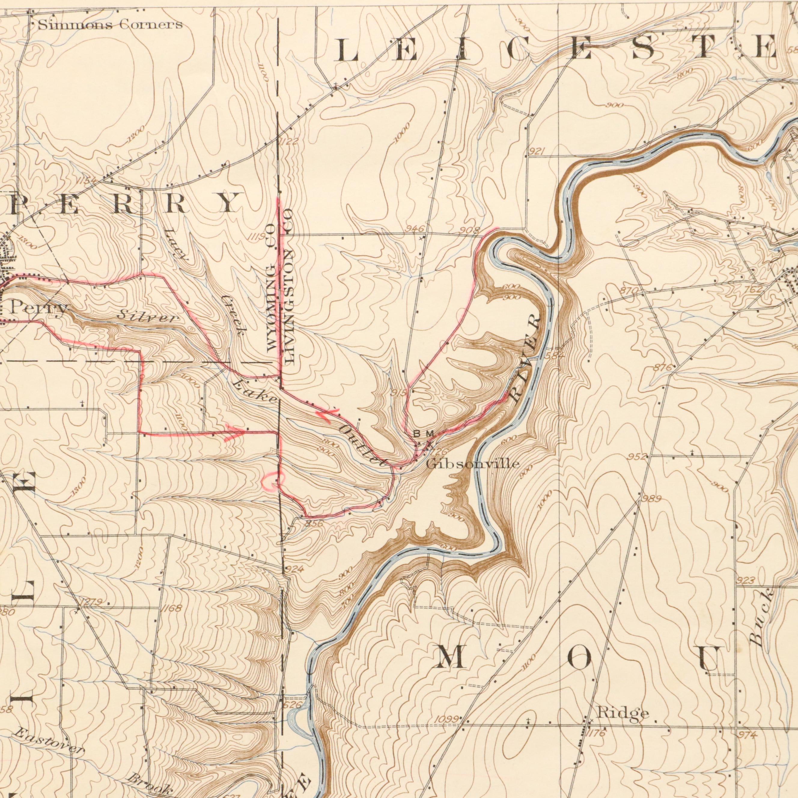 Collection of Geological and Topographic Maps of New York State, Mid-20th C.
