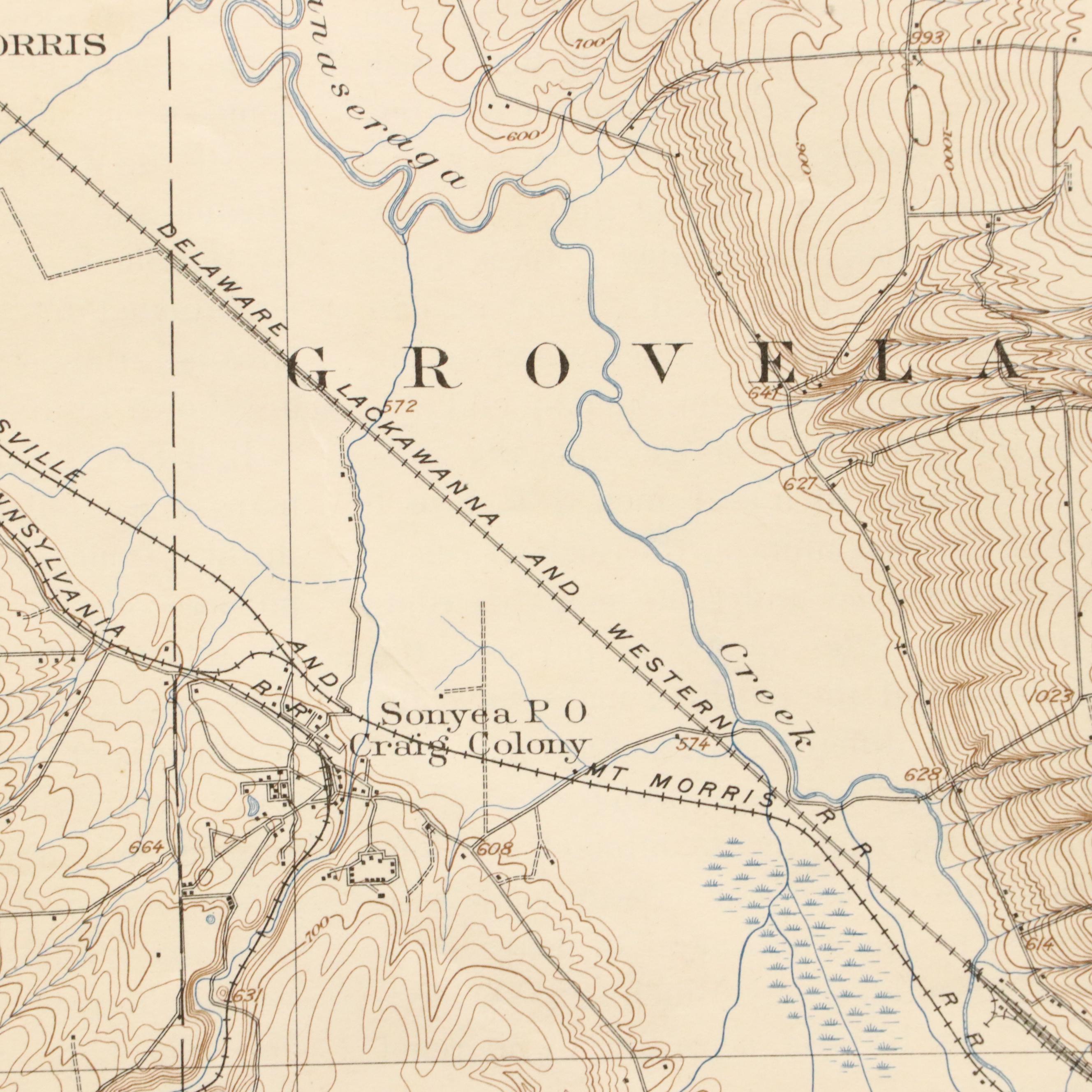 Collection of Geological and Topographic Maps of New York State, Mid-20th C.