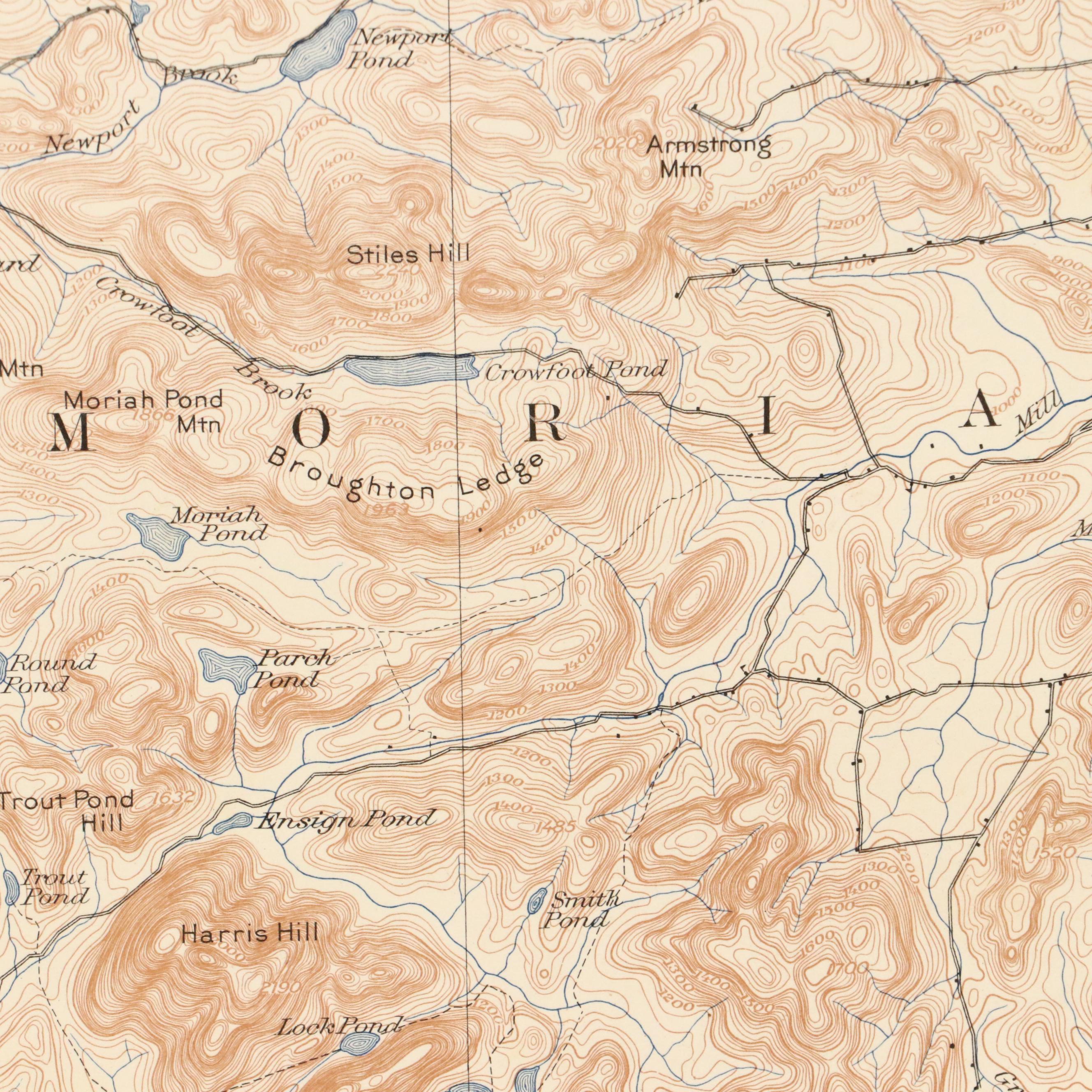 Collection of Geological and Topographic Maps of New York State, Mid-20th C.