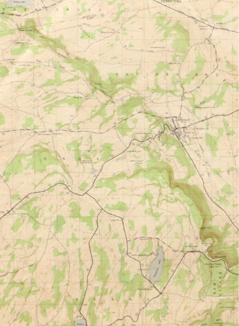 Collection of Geological and Topographic Maps of New York State, Mid-20th C.