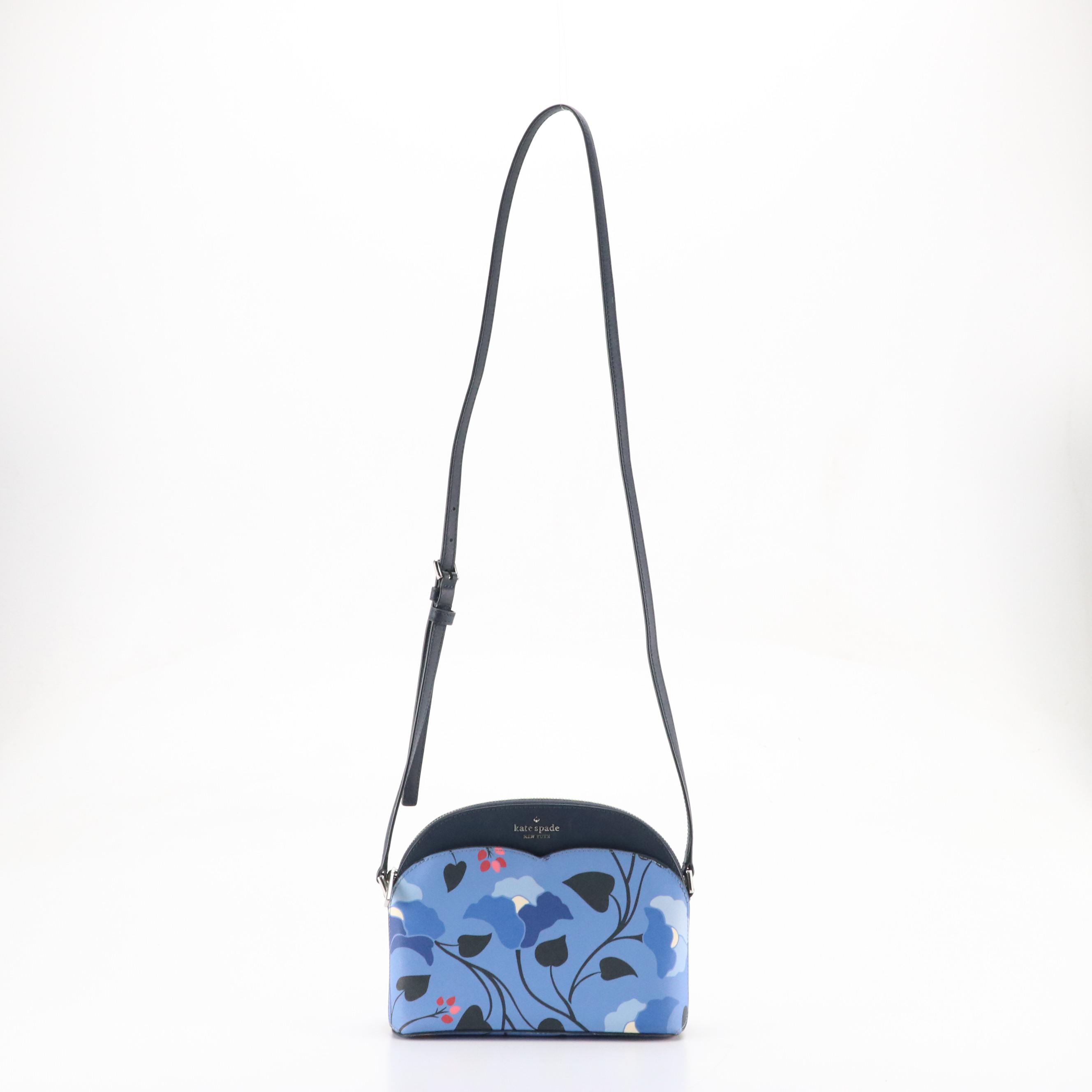 Kate Spade Payton Nouveau Bloom Dome Crossbody and Floral Print Long Wallet