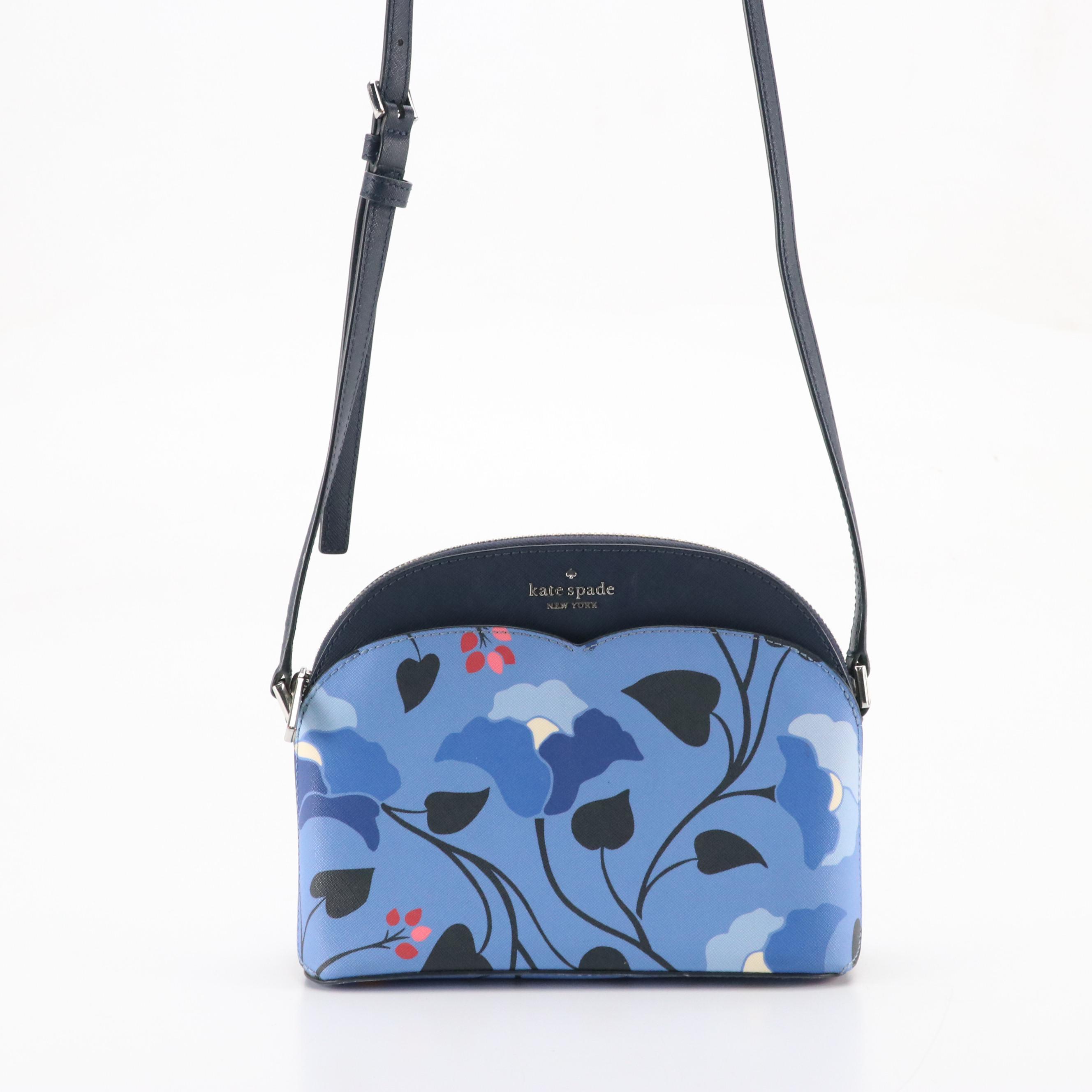 Kate Spade Payton Nouveau Bloom Dome Crossbody and Floral Print Long Wallet