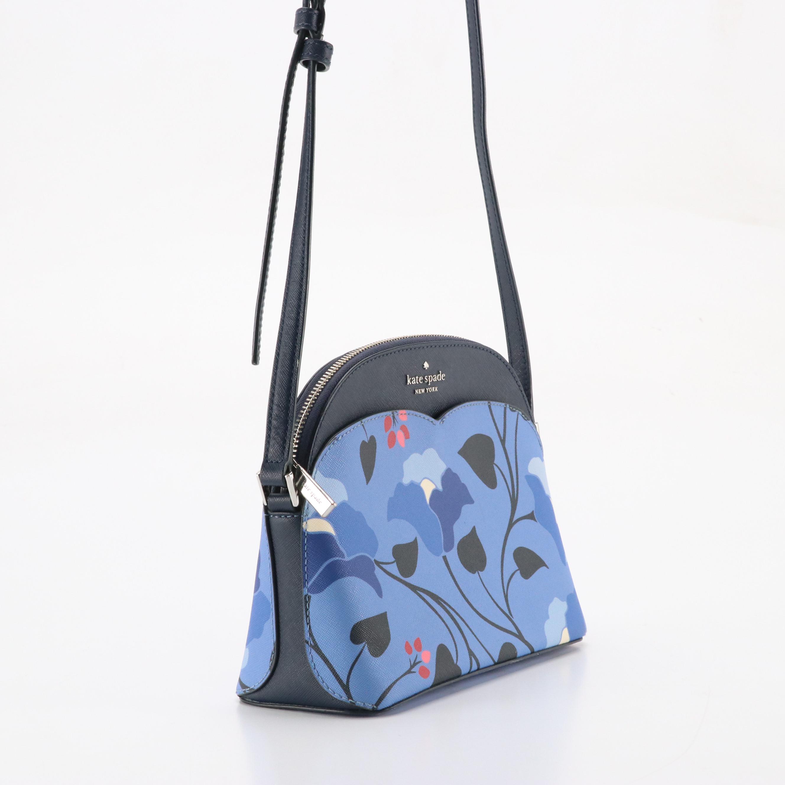 Kate Spade Payton Nouveau Bloom Dome Crossbody and Floral Print Long Wallet