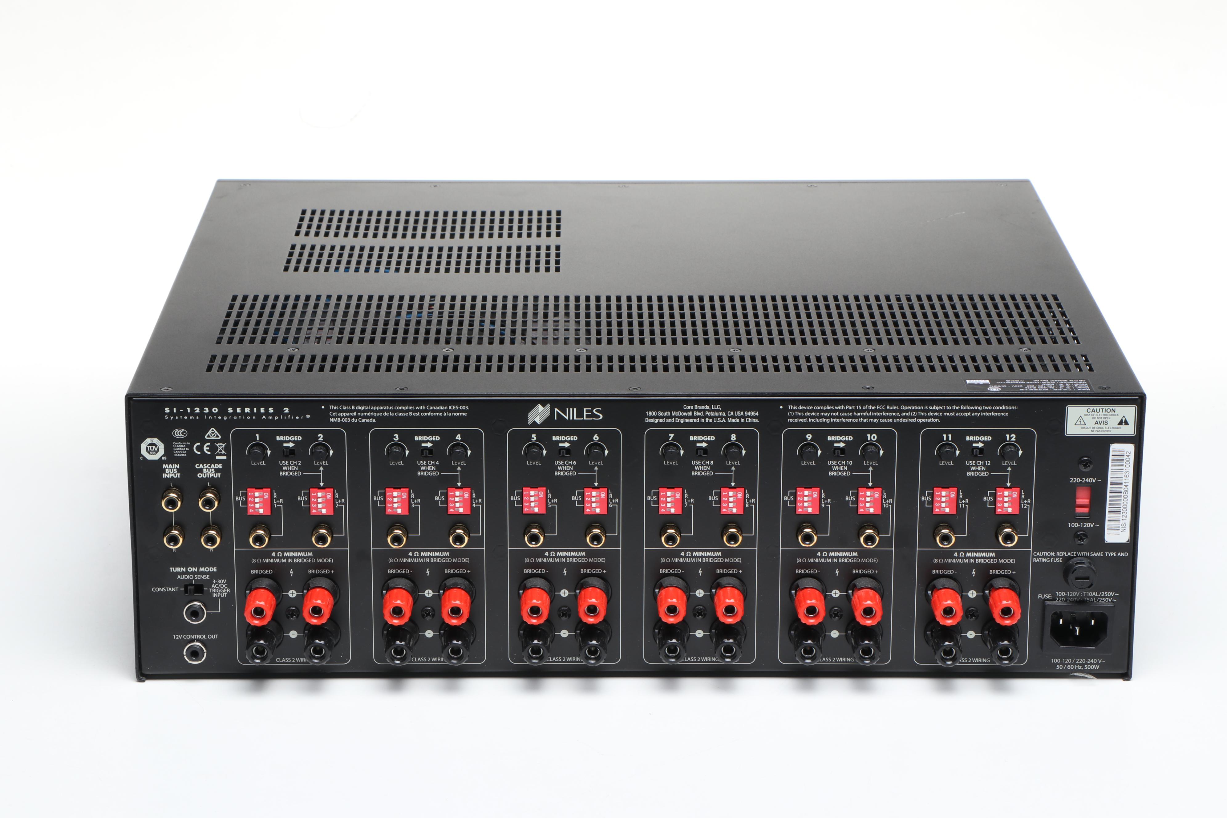 Niles SI-1230 Series II Systems Integration Amplifier